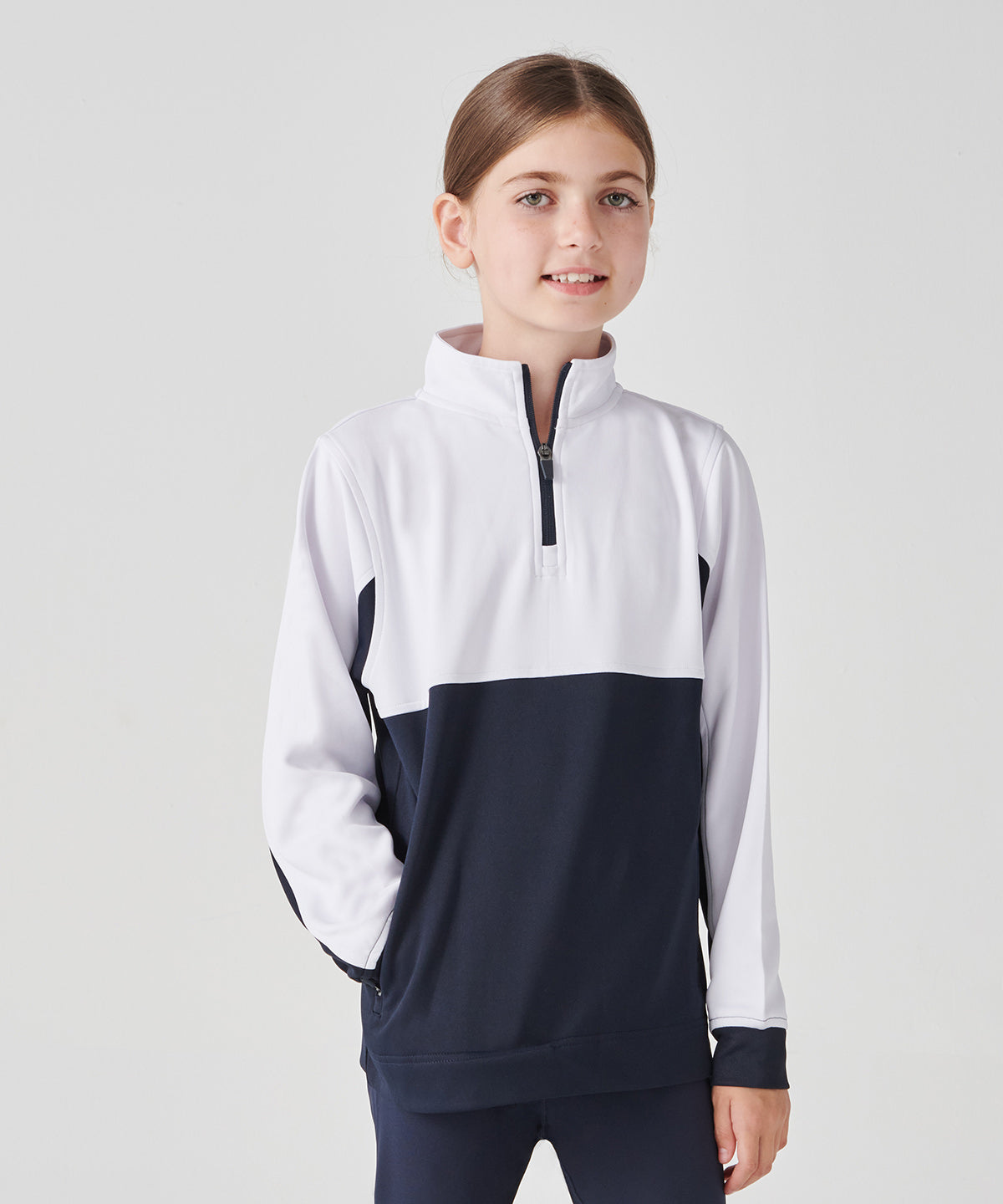Íþróttatoppar - Kids ¼-tracksuit Top