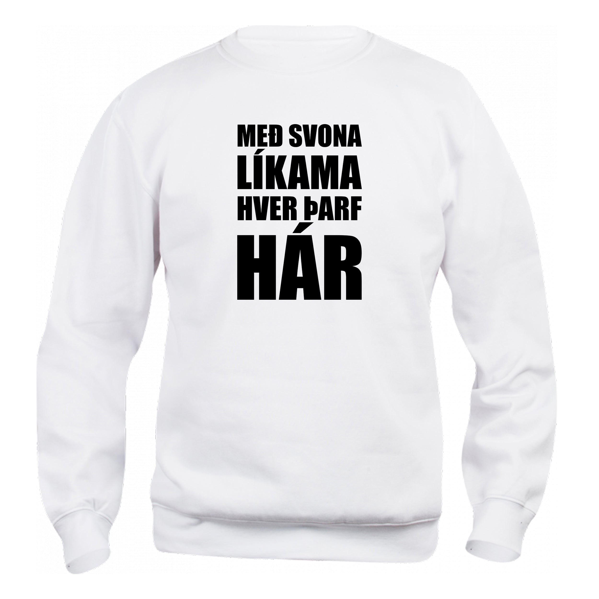 MEÐ SVONA - Peysa - Hvít
