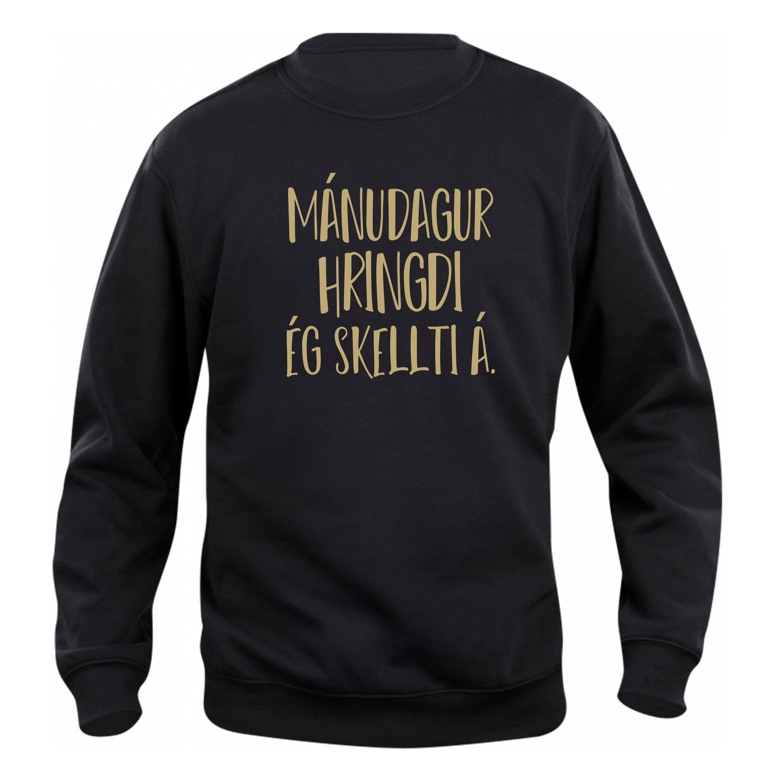 MÁNUDAGUR HRINGDI - Peysa - Svört