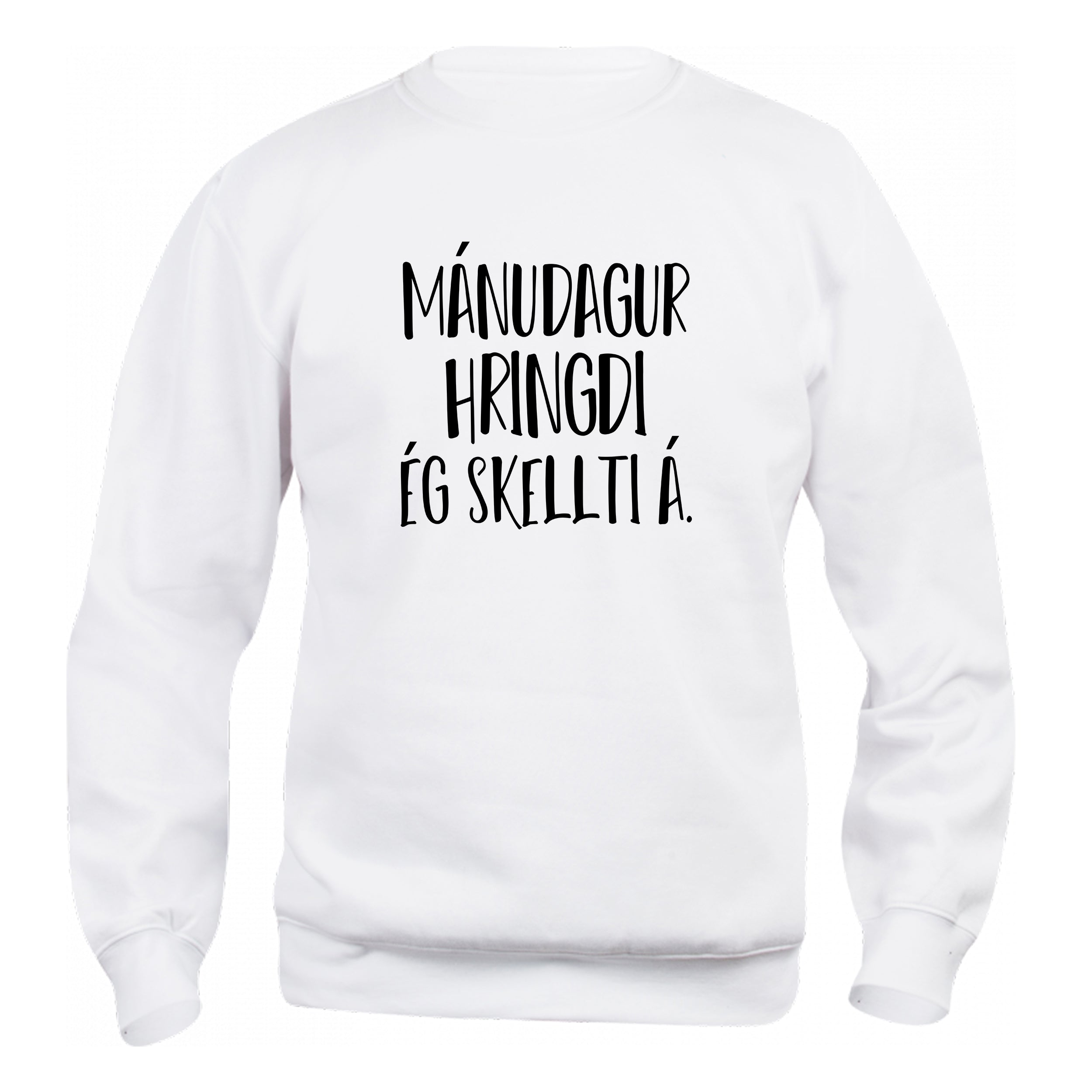 MÁNUDAGUR HRINGDI - Peysa - Hvít