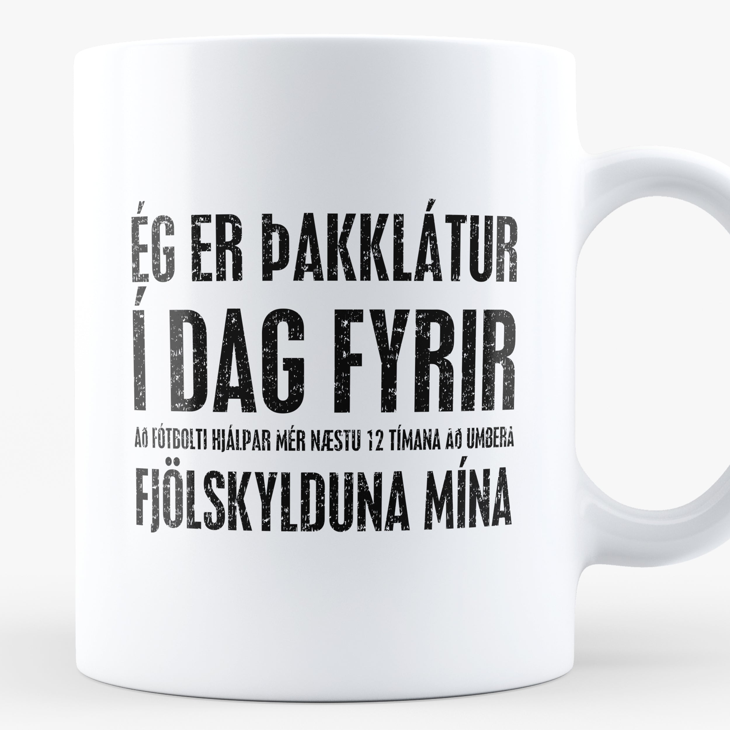 Ég er þakklátur fyrir fjölskylduna mína - Bolli