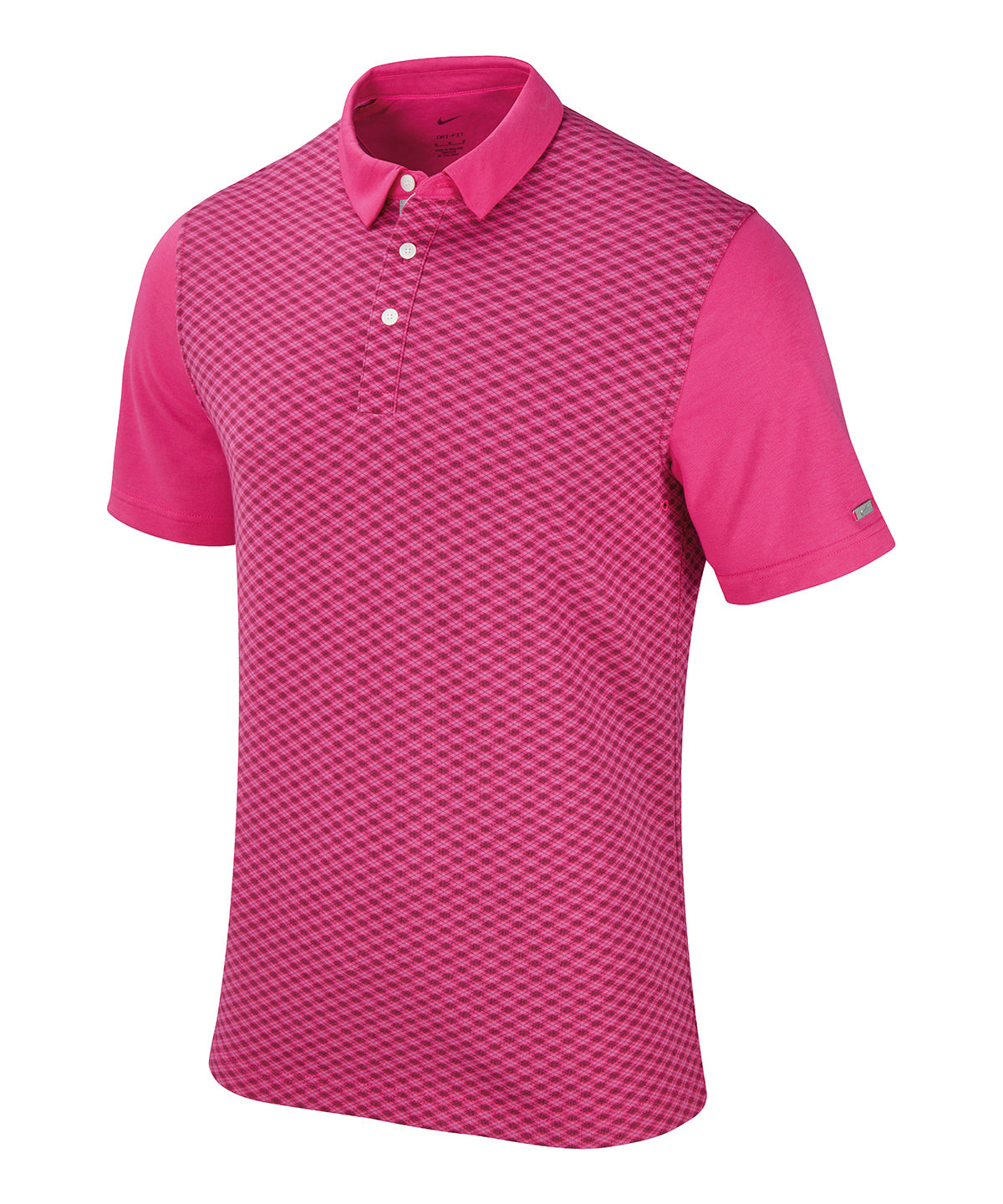 Pólóbolir - Nike Player Argyle Print Polo