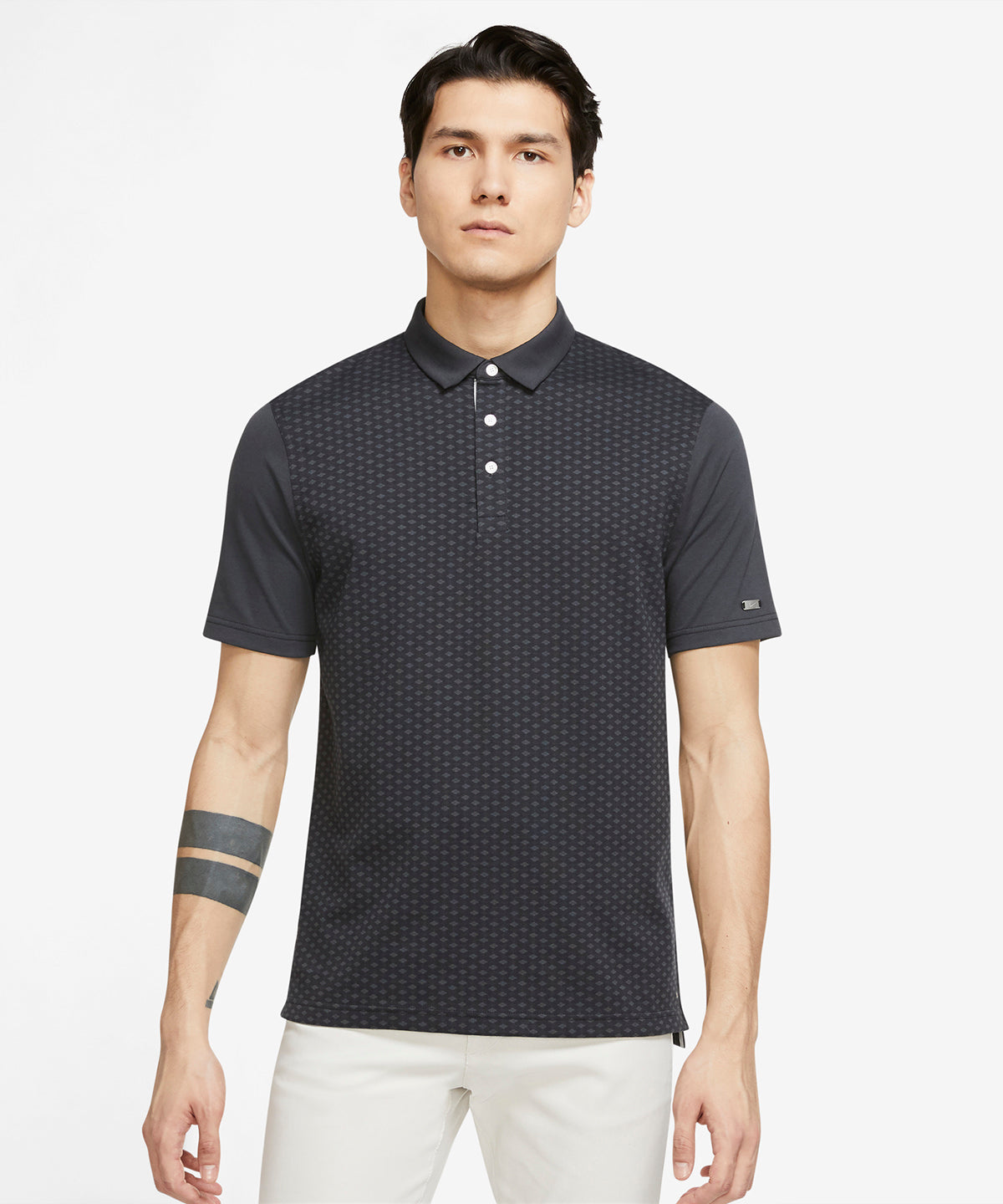 Pólóbolir - Nike Player Argyle Print Polo