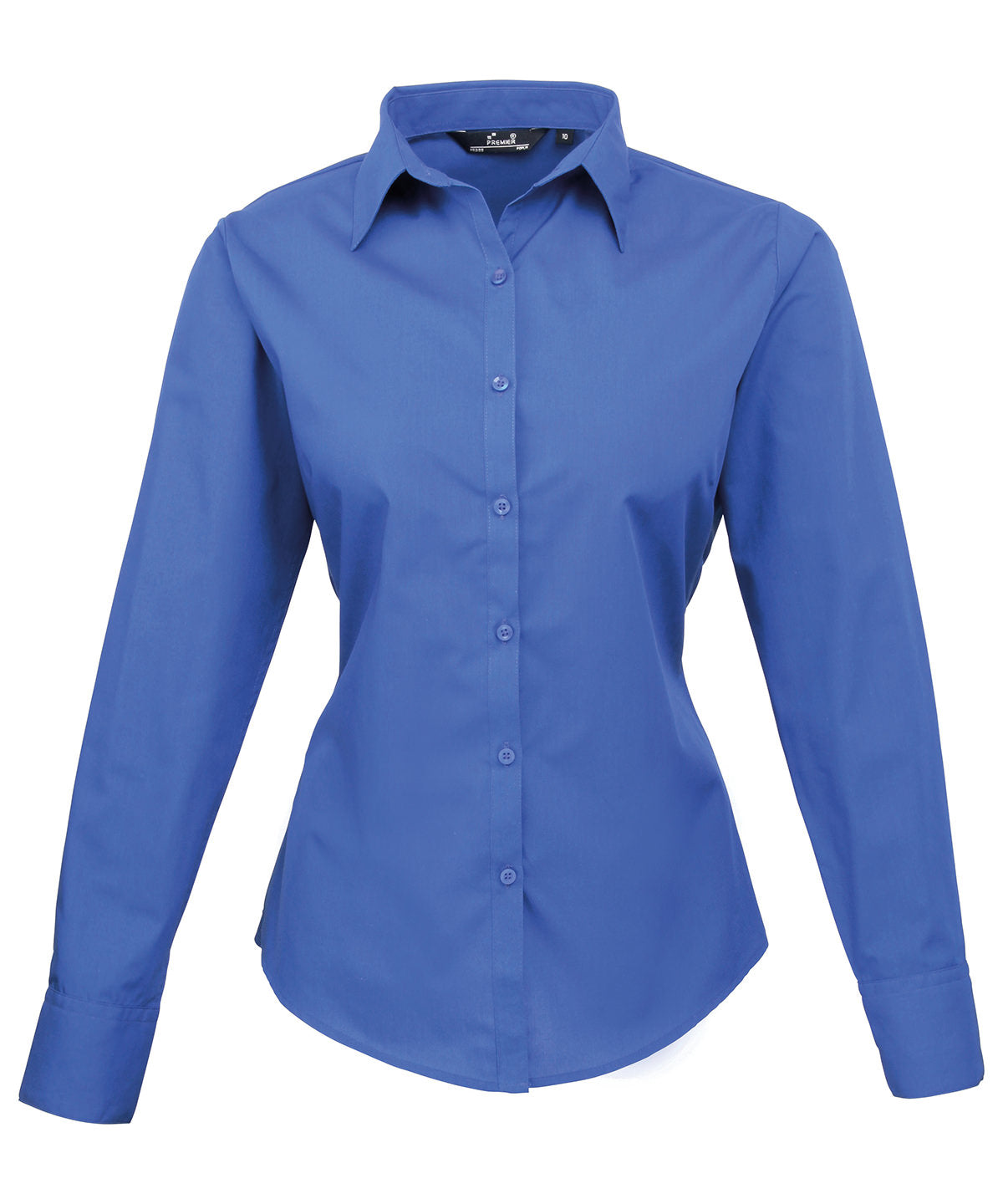 Blússur - Women's Poplin Long Sleeve Blouse
