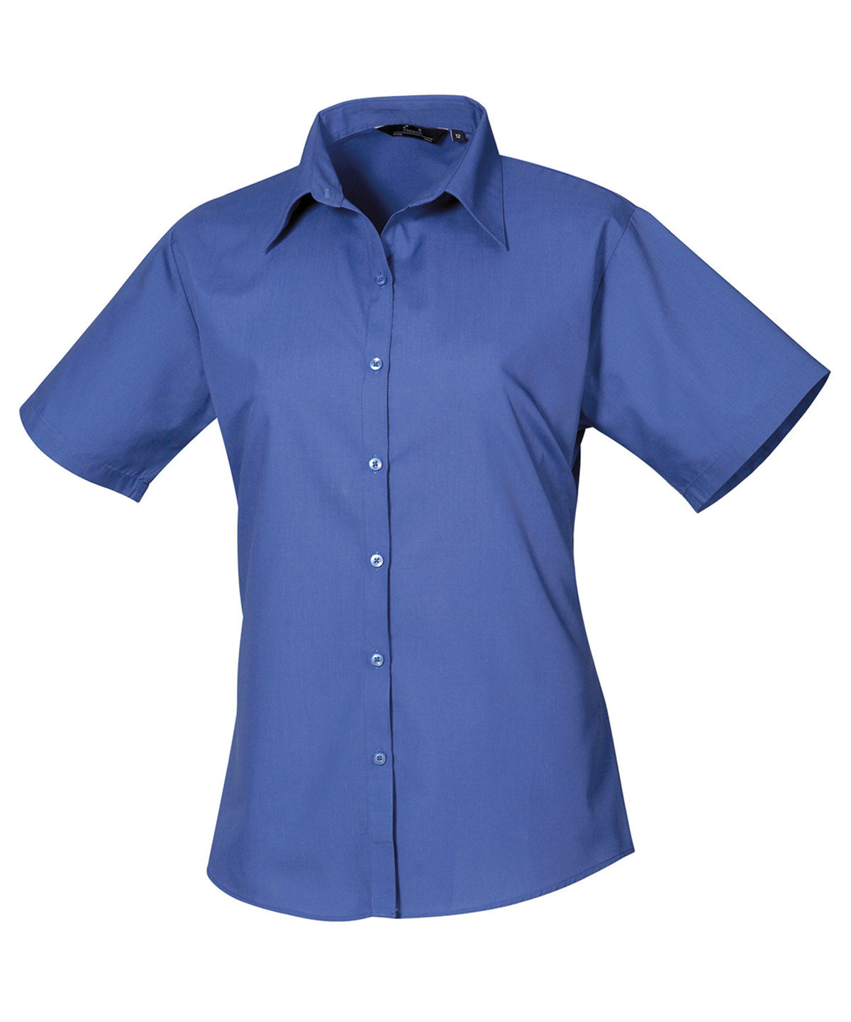 Blússur - Women's Short Sleeve Poplin Blouse