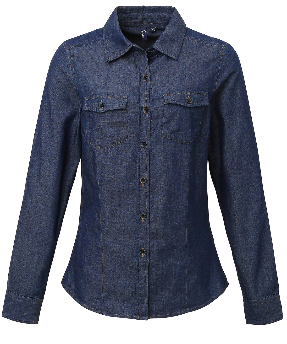 Bolir - Women's Jeans Stitch Denim Shirt