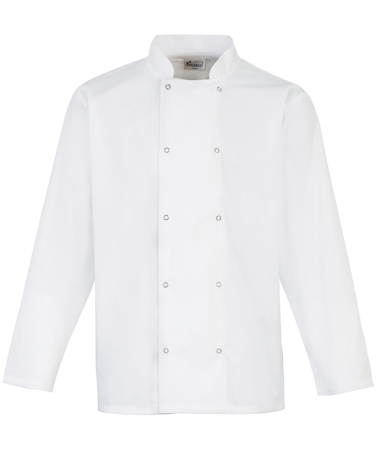 Kokkajakkar - Studded Front Long Sleeve Chef's Jacket