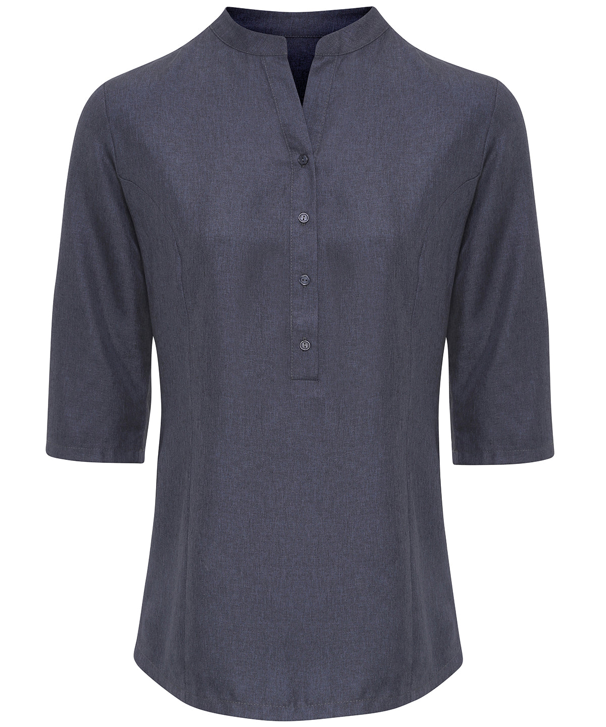 Tunics - Verbena 'linen Look' Button-up Beauty Tunic