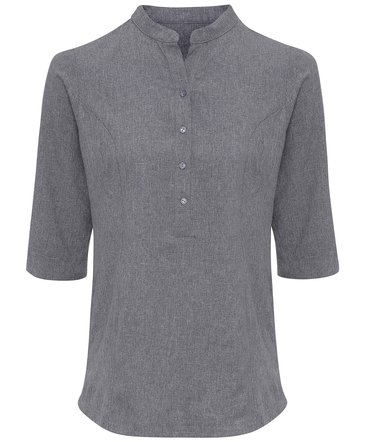 Tunics - Verbena 'linen Look' Button-up Beauty Tunic