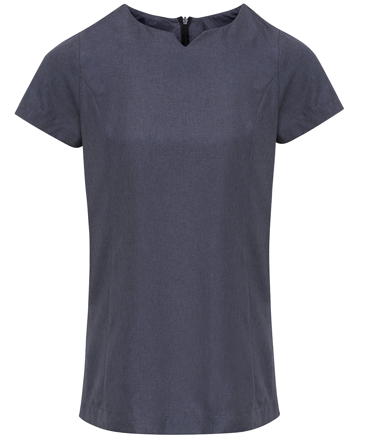 Tunics - Viola 'linen Look' Cut Neck Beauty Tunic