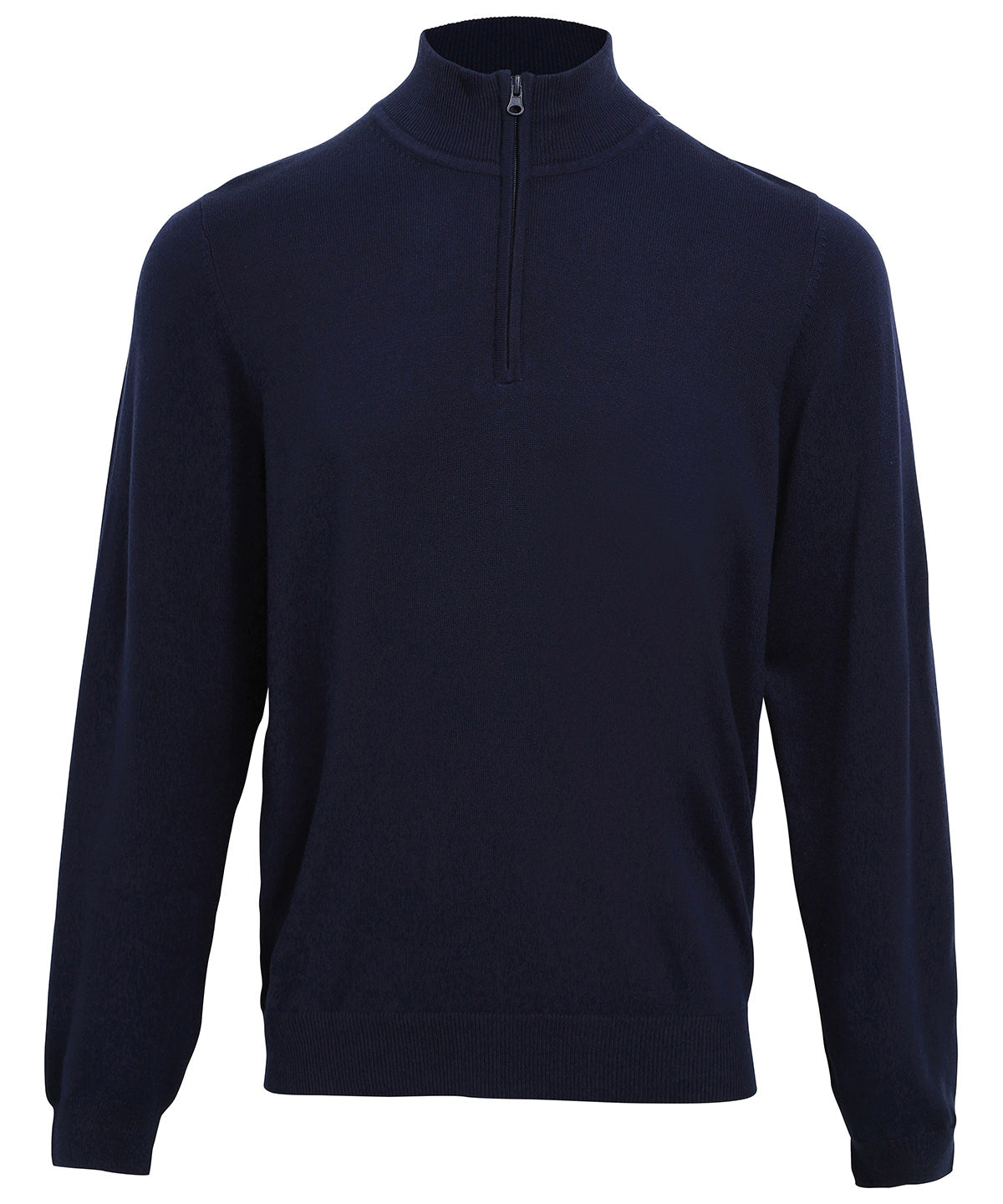 Prjónaðar peysur - ¼ Zip Knitted Sweater