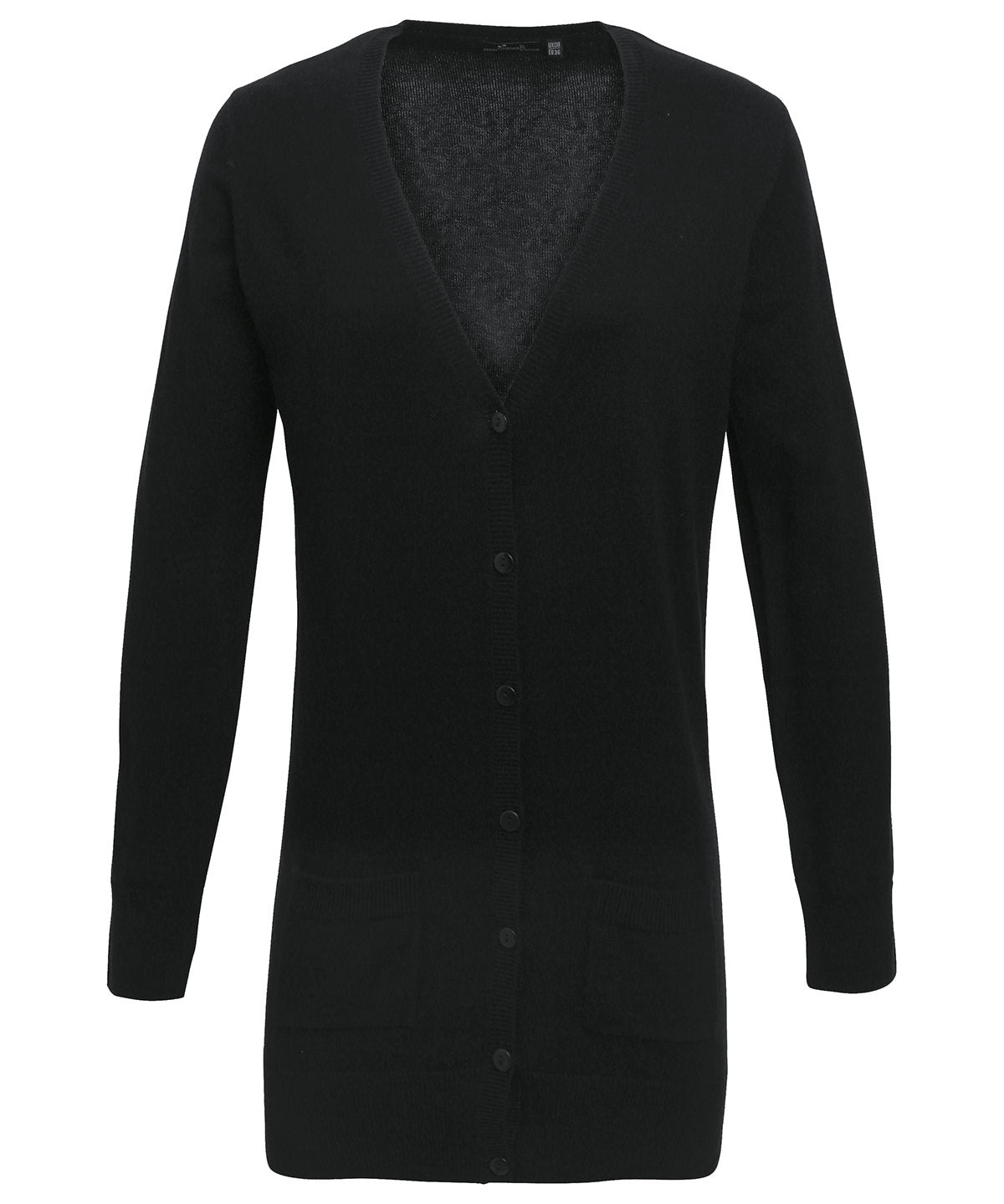 Cardigans - Women's Longline Knitted Cardigan