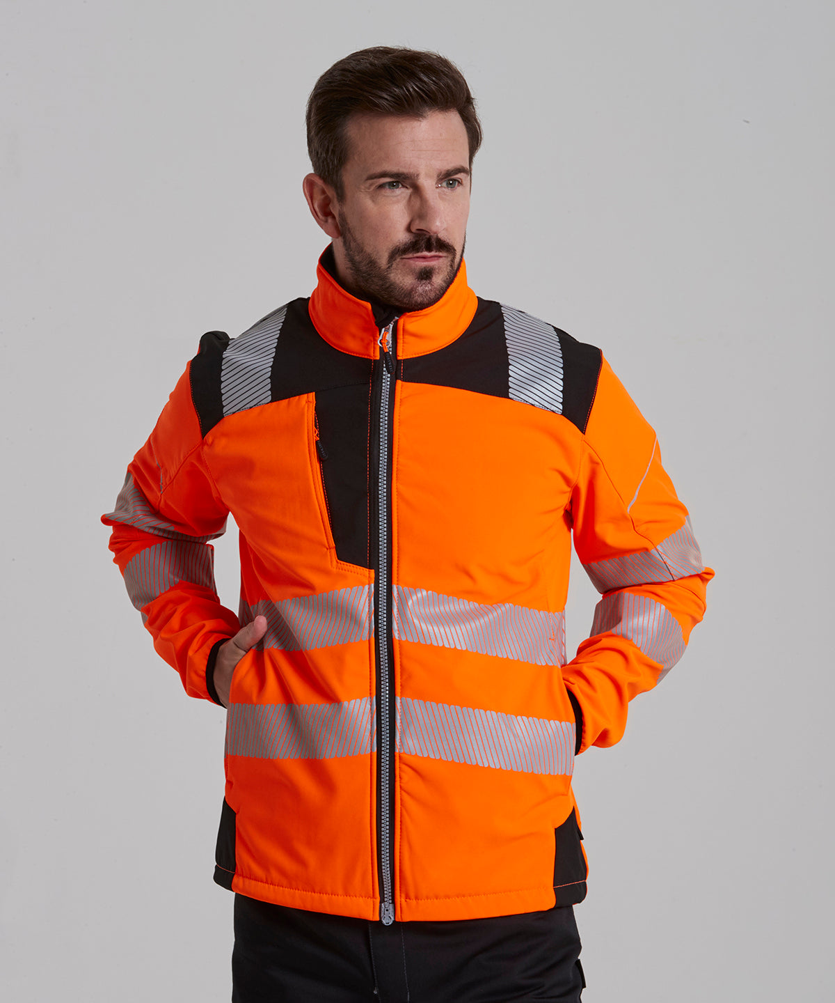 Jakkar - PW3 Hi-vis Softshell Jacket (T402)