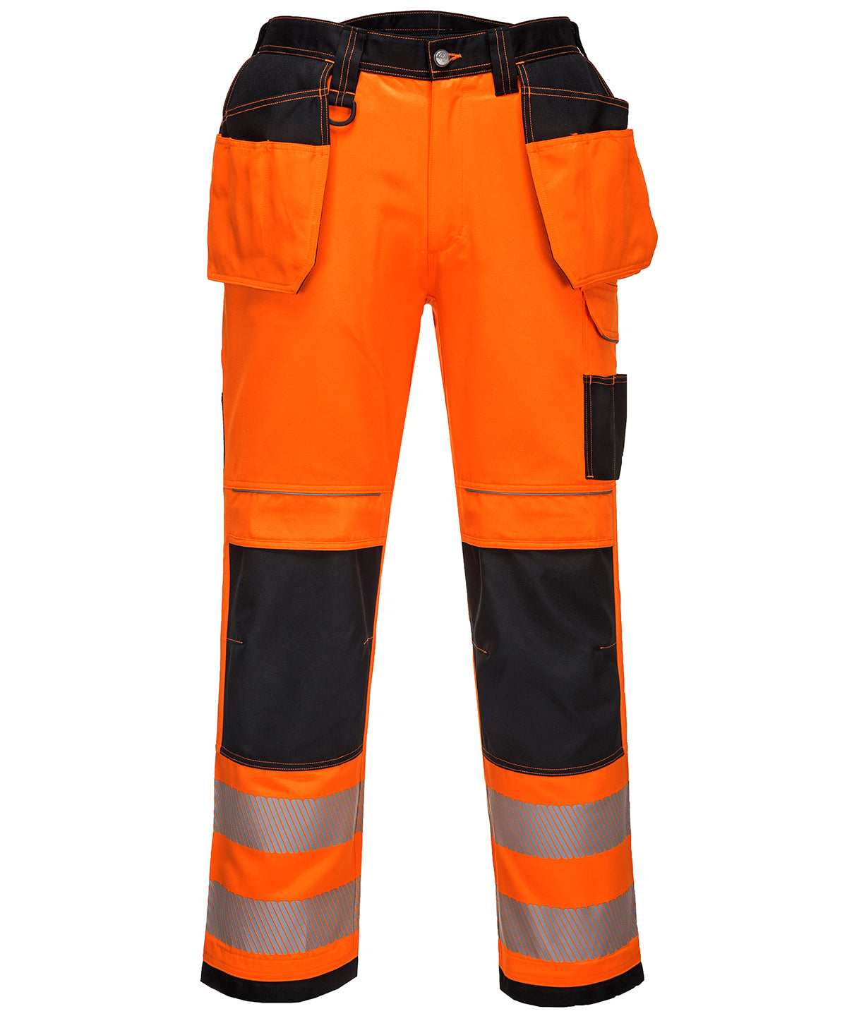 Buxur - PW3 Hi-vis Holster Work Trousers (T501) Regular Fit