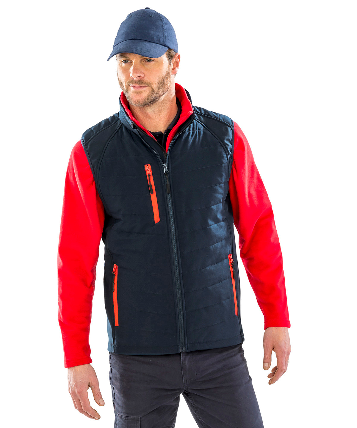 Vesti - Compass Padded Softshell Gilet