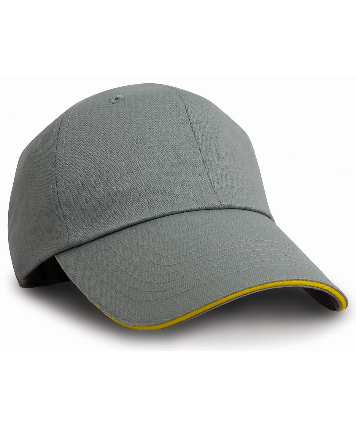 Húfur - Herringbone Cap With Sandwich Peak