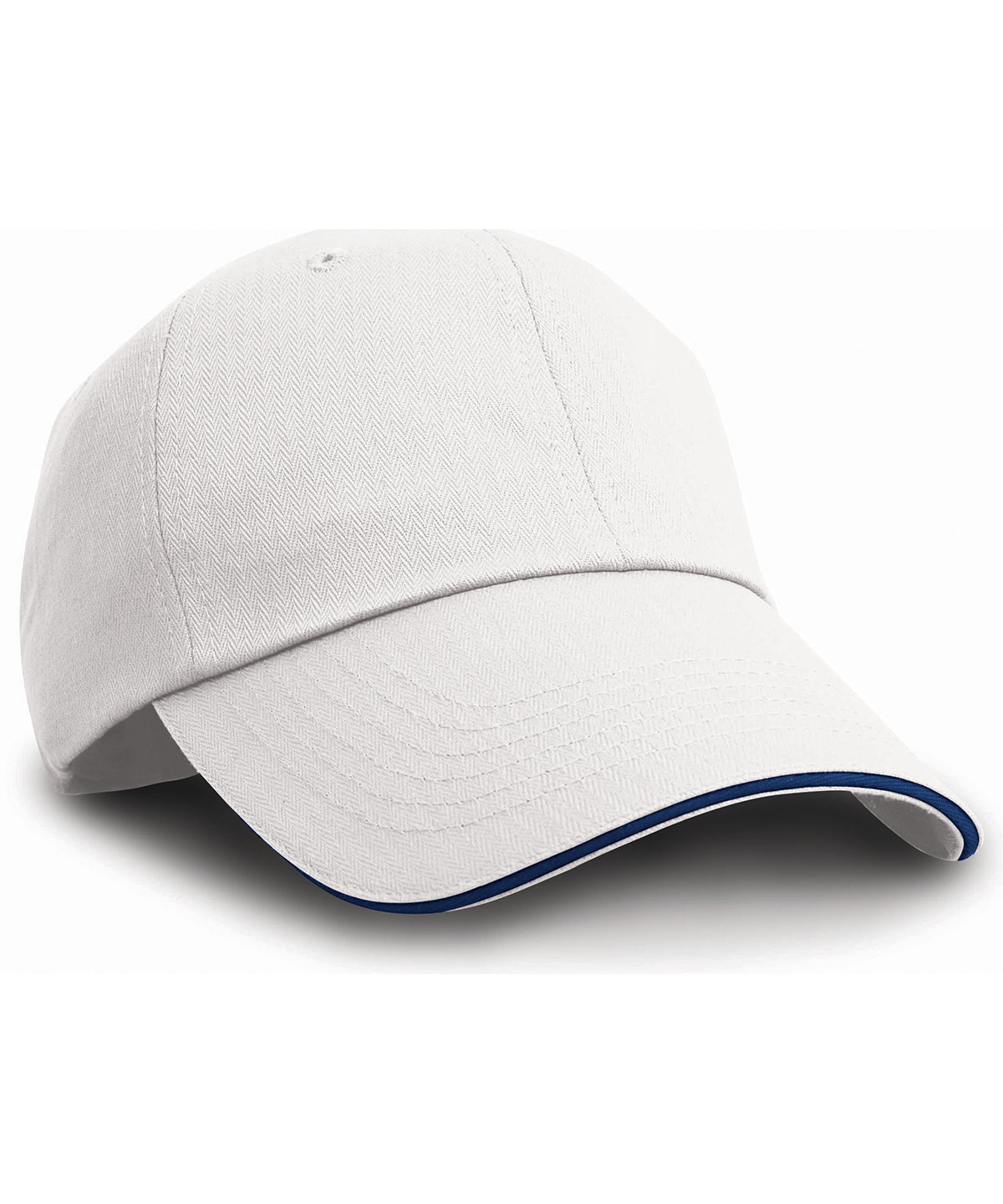 Húfur - Herringbone Cap With Sandwich Peak