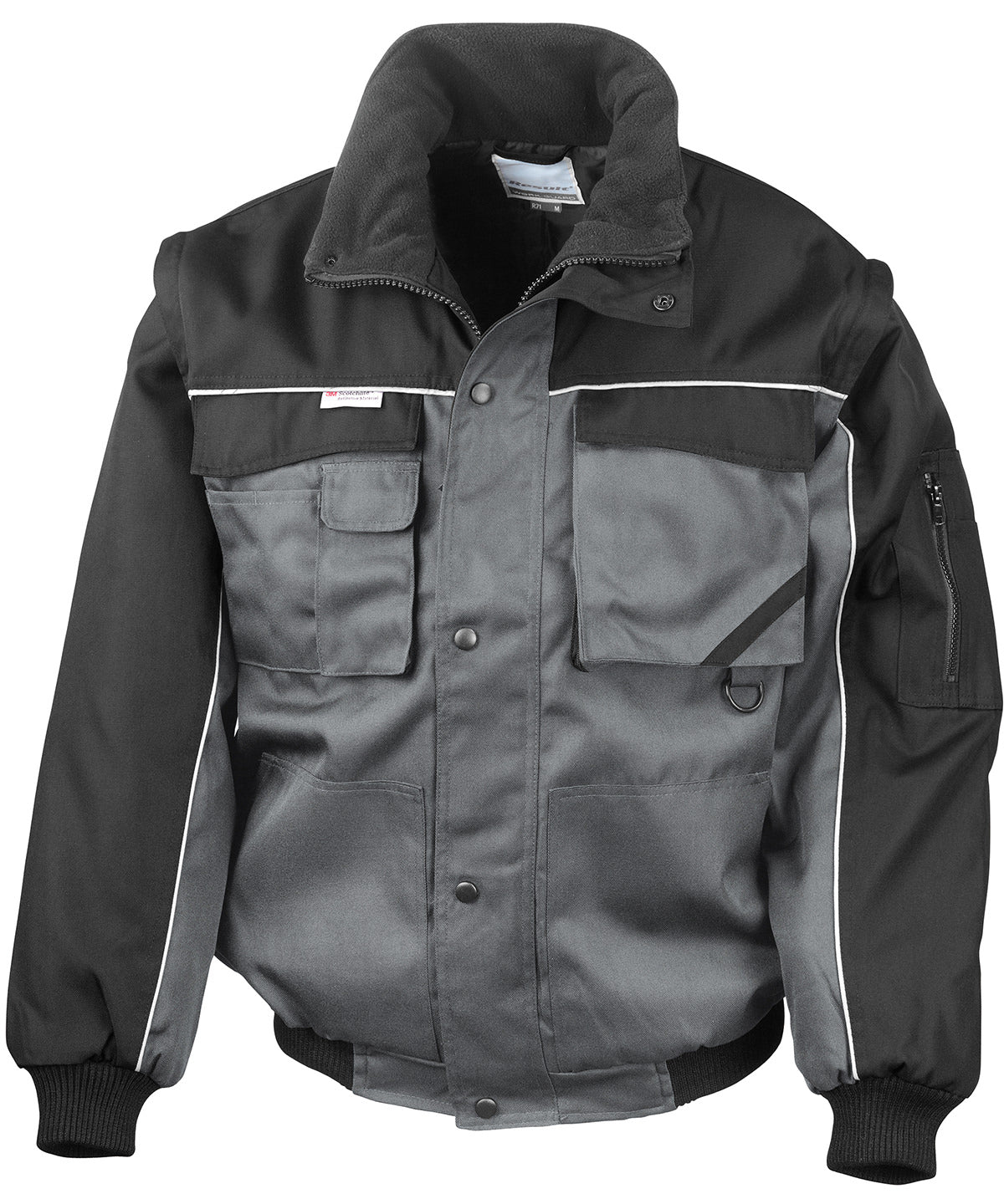 Jakkar - Work-Guard Zip Sleeve Heavy-duty Pilot Jacket