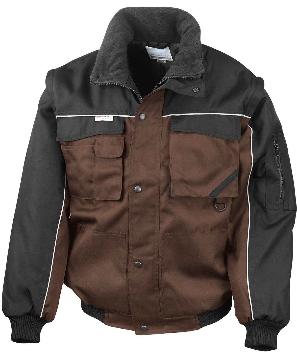 Jakkar - Work-Guard Zip Sleeve Heavy-duty Pilot Jacket
