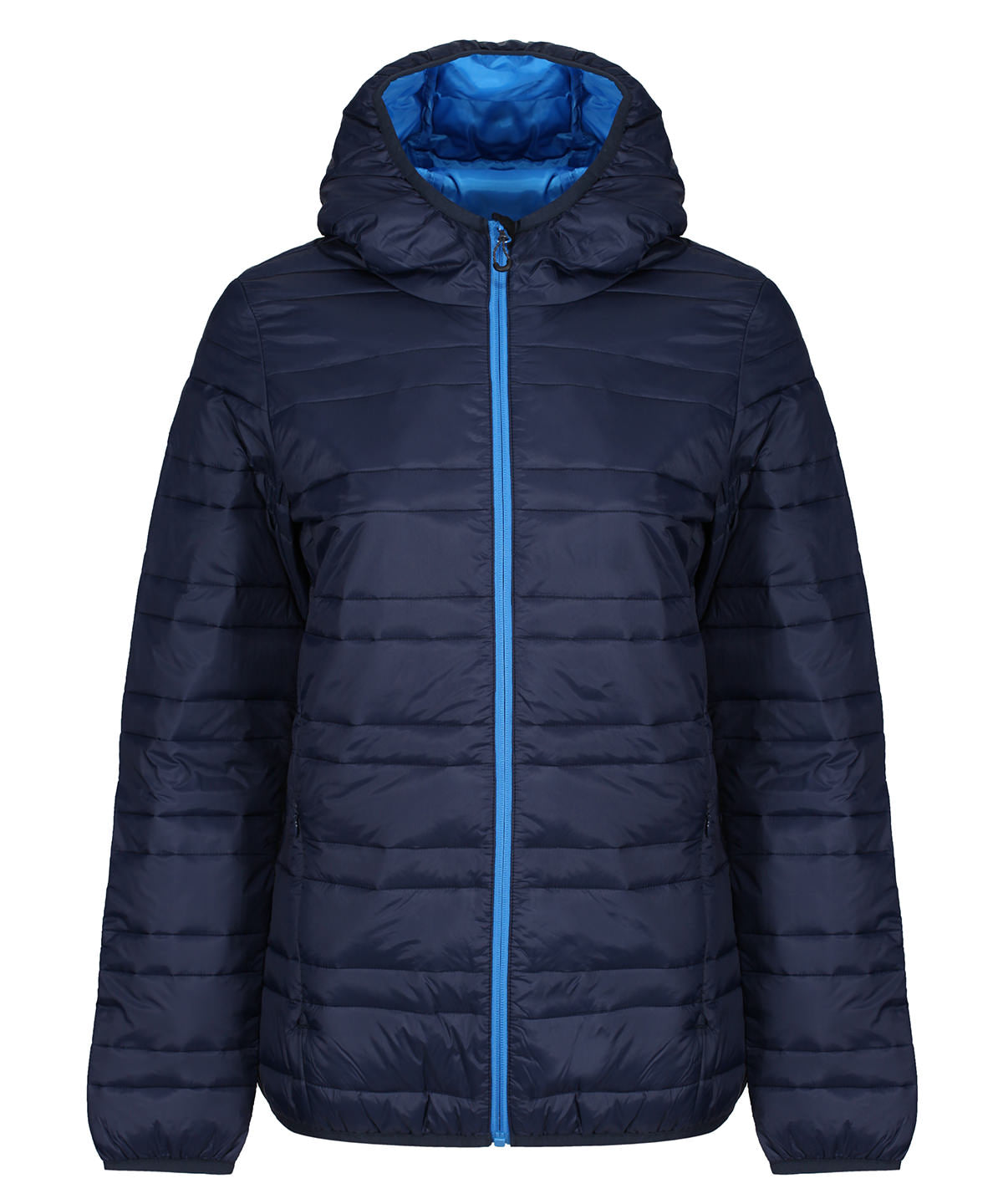 Women's Hooded Firedown Packaway Baffle Jacket
