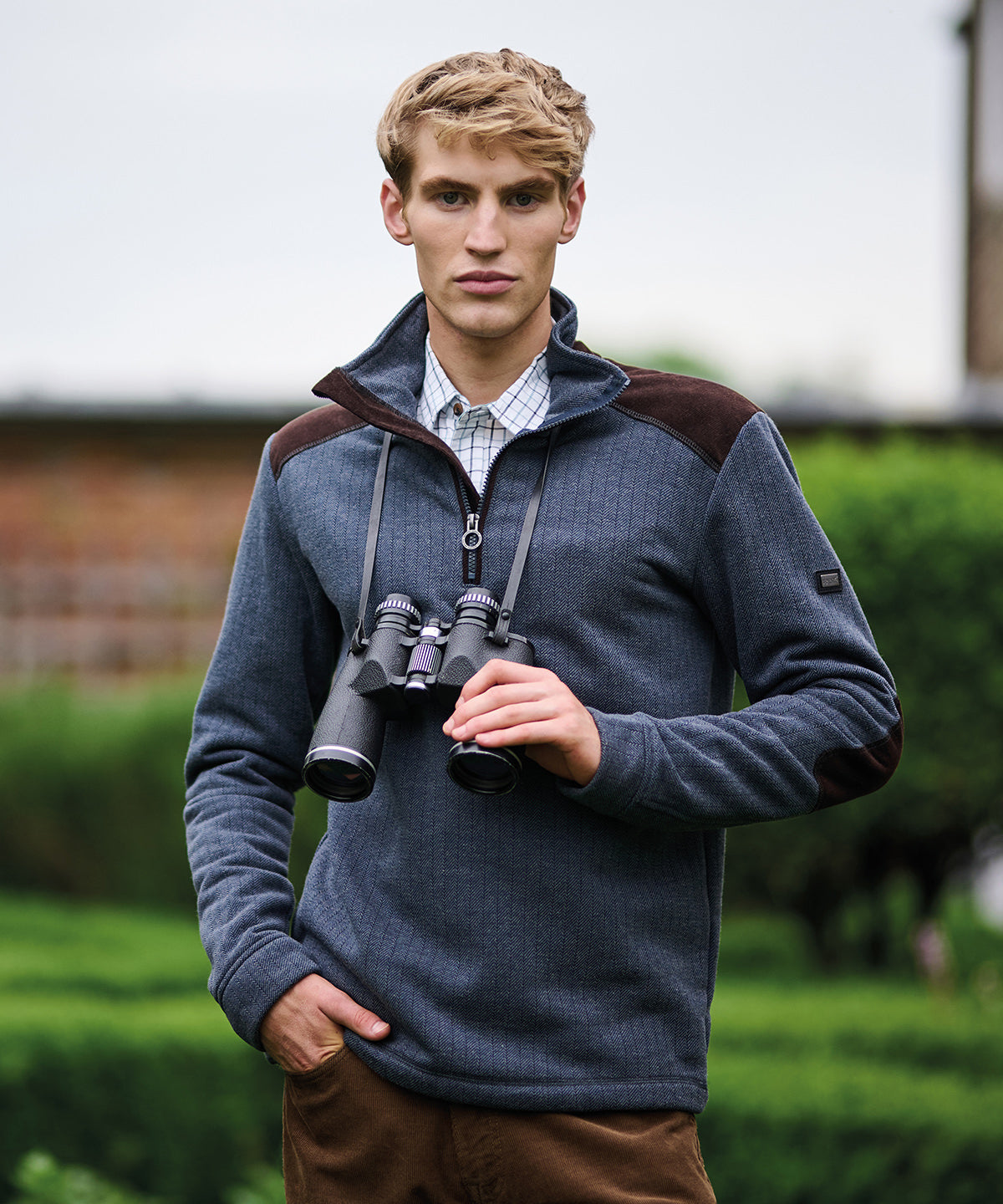 Flíspeysur - Holbeck Half Zip Fleece