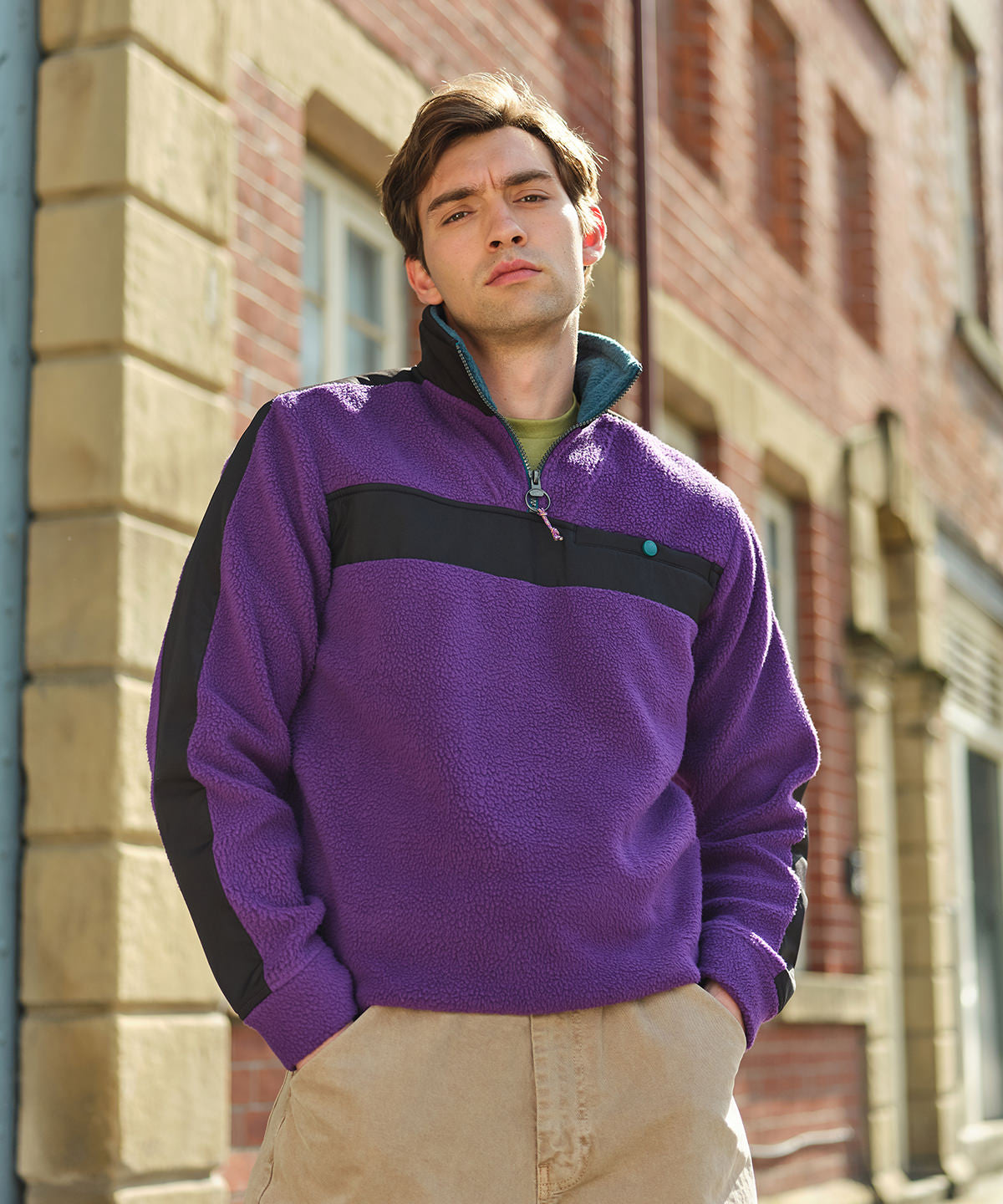 Flíspeysur - Vintage Fleece Pullover