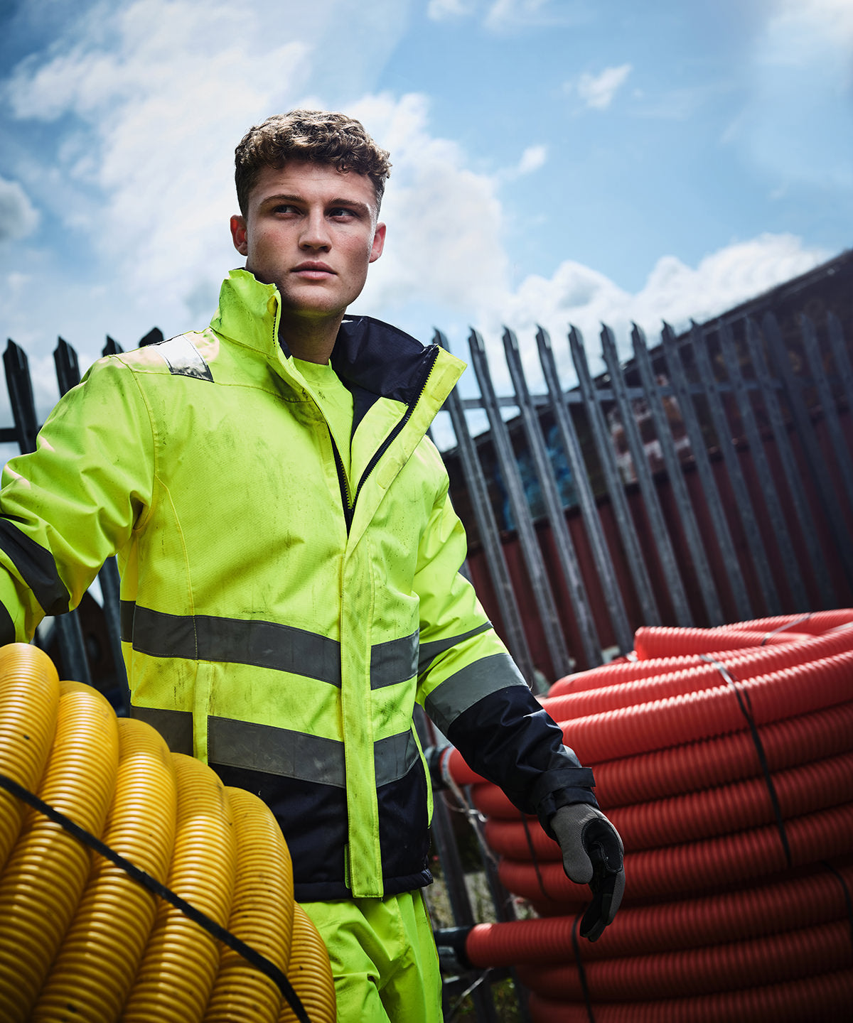 Jakkar - Pro Hi-vis Insulated Parka