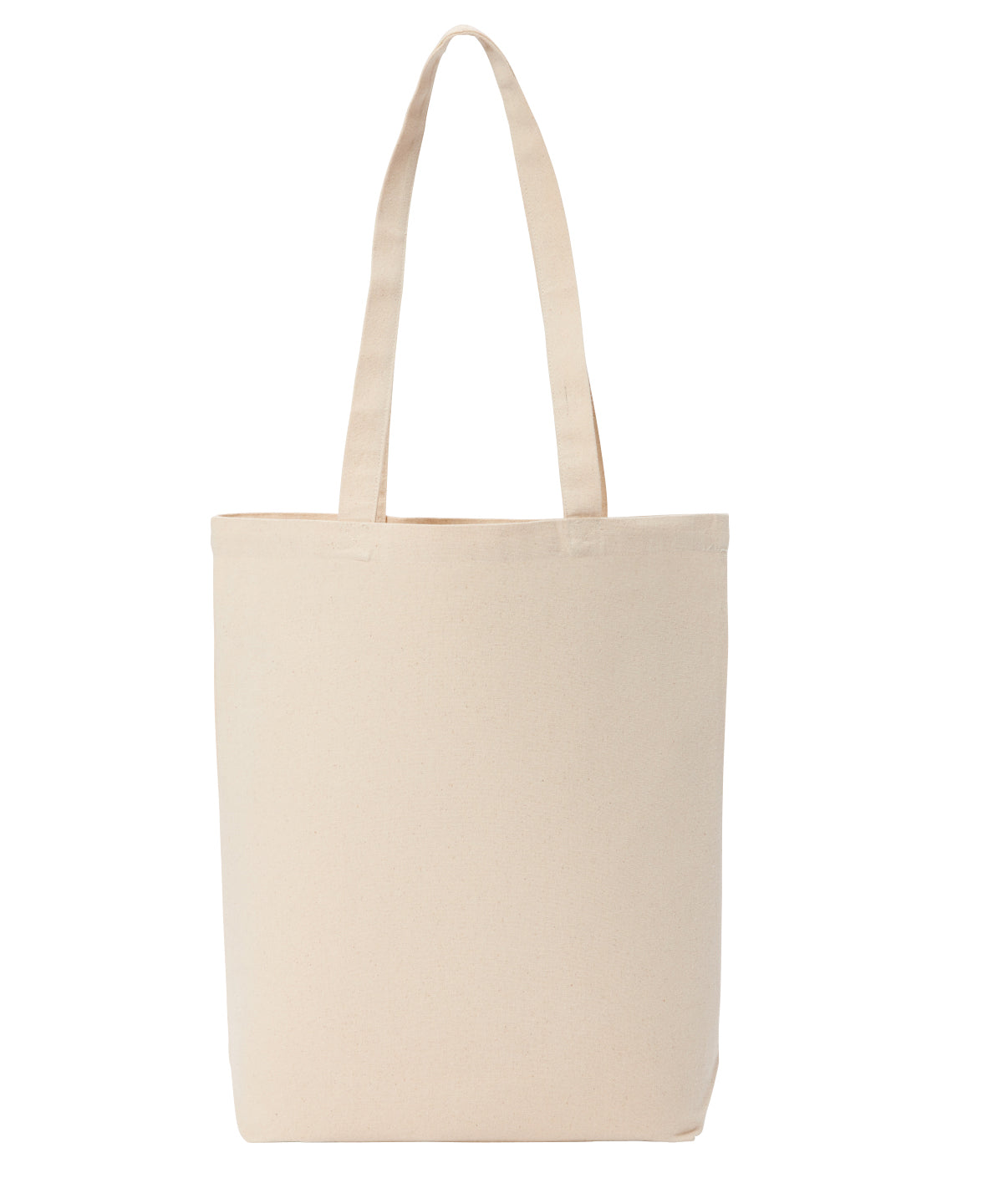Töskur - Recycled Premium Canvas ‘flat Base’ Shopper