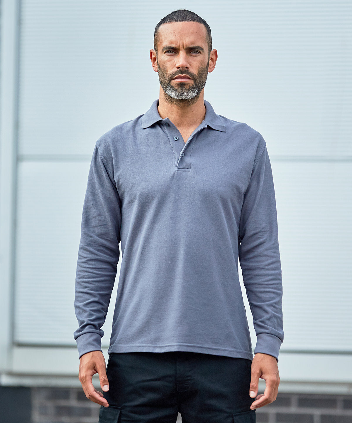 Pólóbolir - Pro Long Sleeve Polo