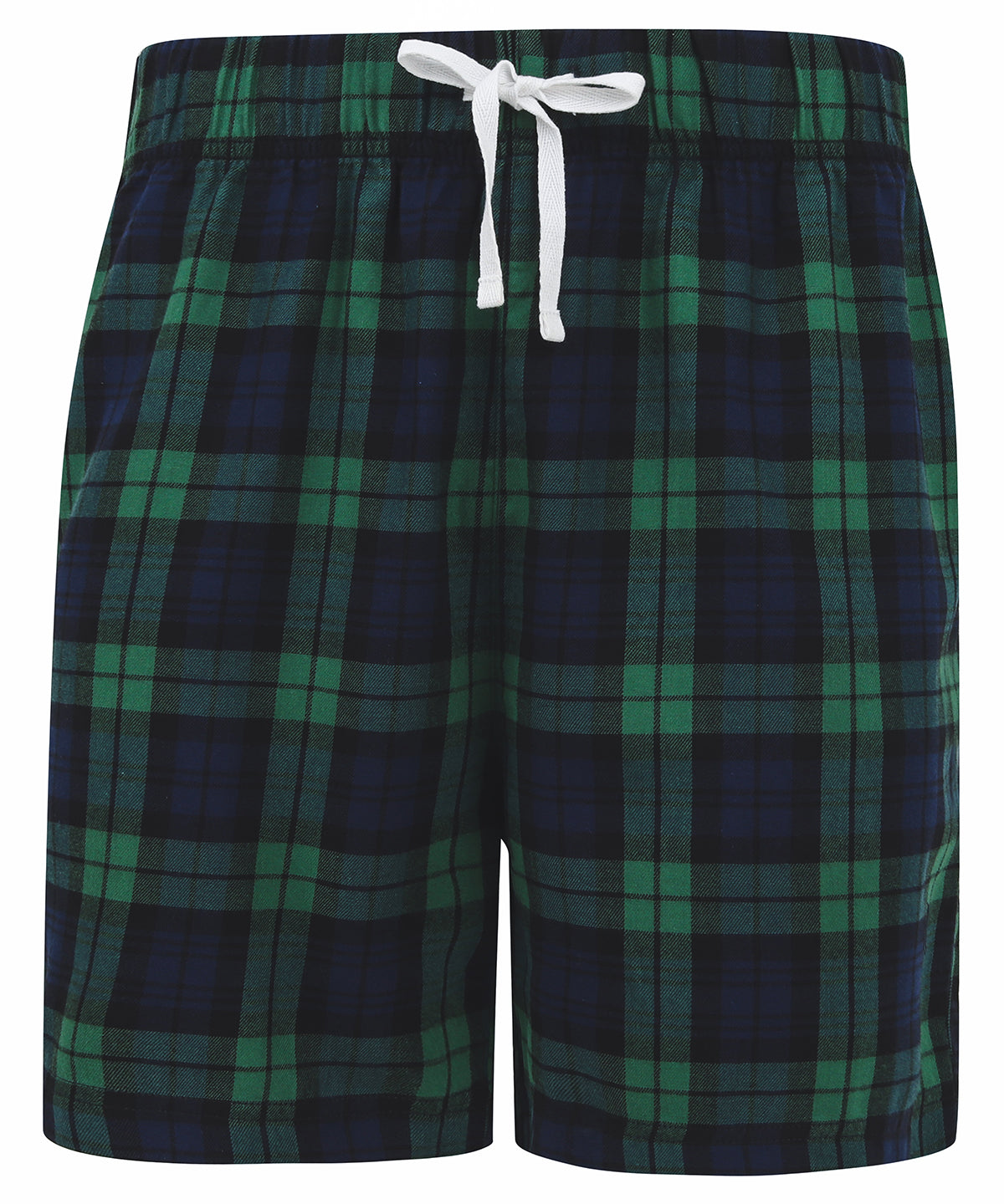 Stuttbuxur - Tartan Lounge Shorts