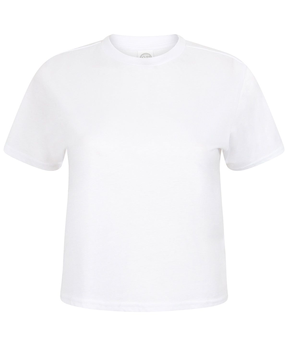 Stuttermabolir - Women's Cropped Boxy T