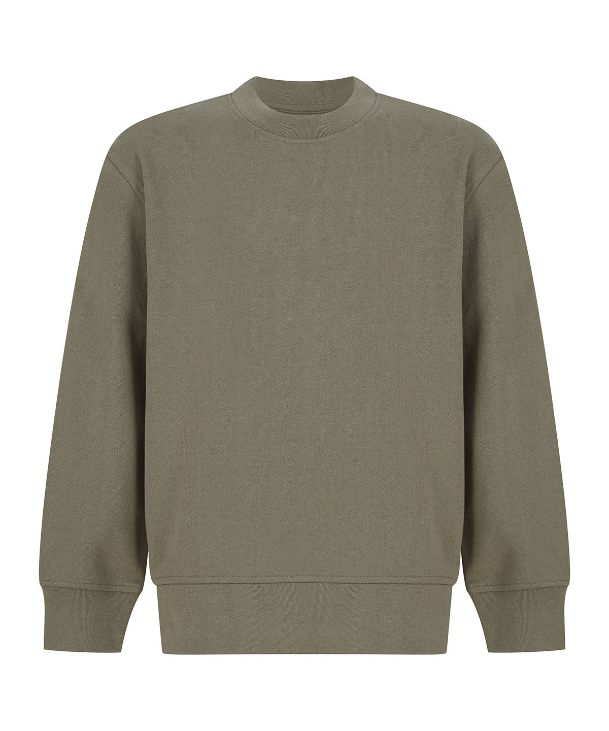 Háskólapeysur - Kids Sustainable Fashion Curved Hem Sweatshirt