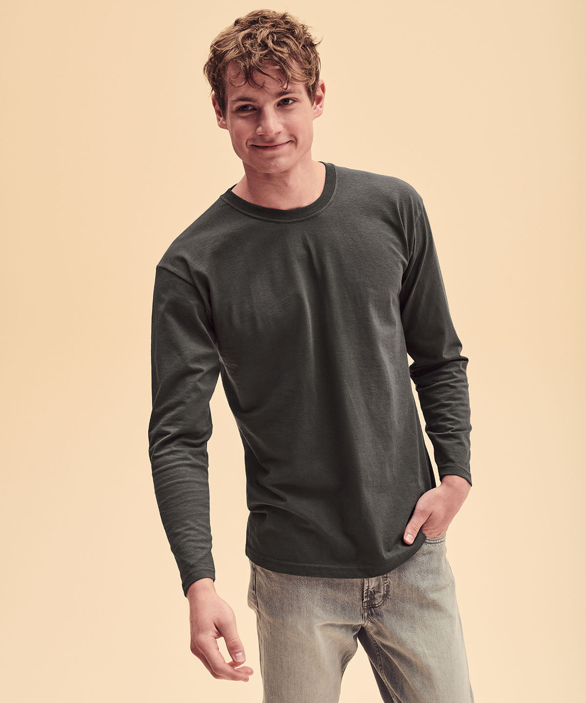 Stuttermabolir - Valueweight Long Sleeve T