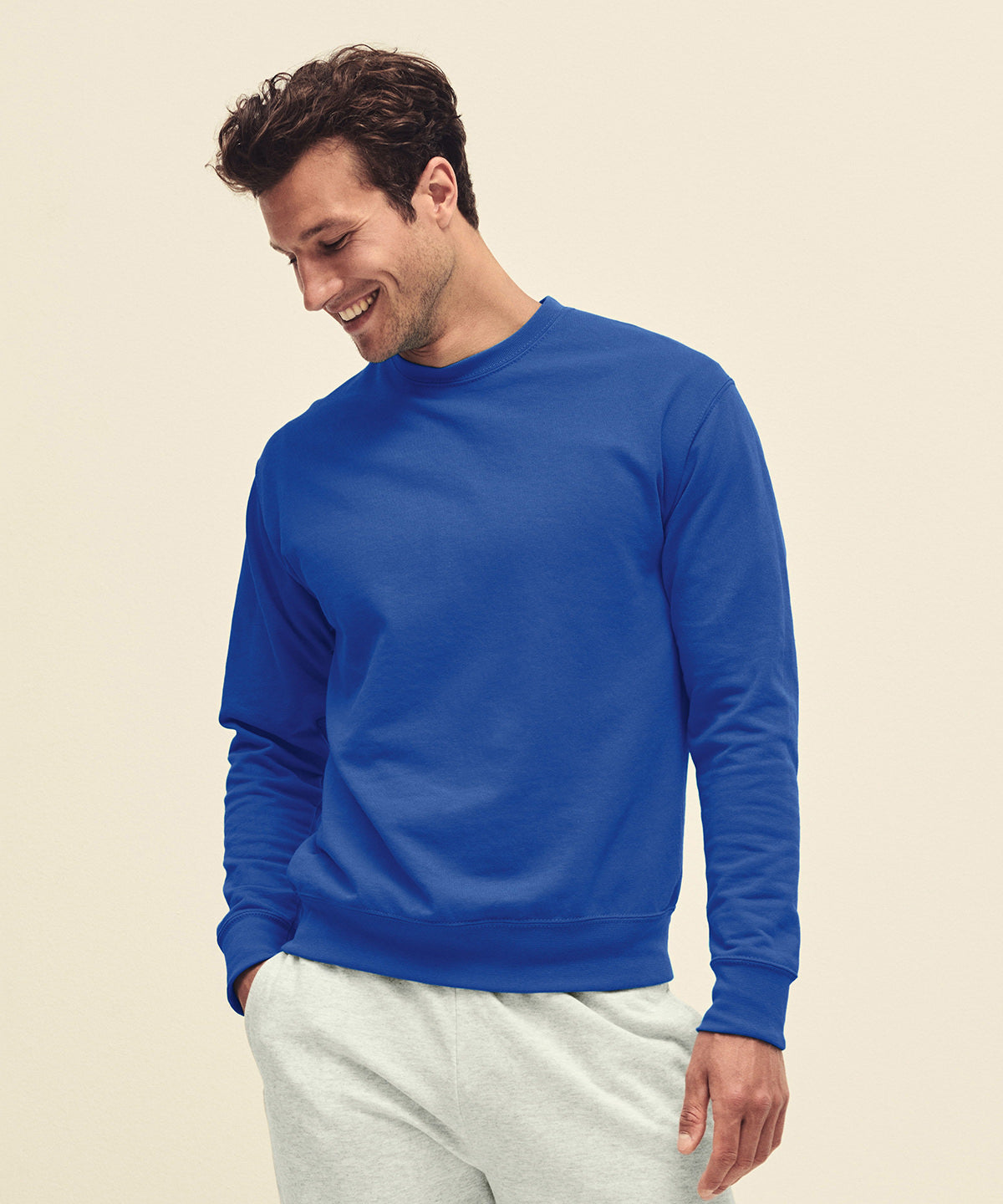 Háskólapeysur - Lightweight Set-in Sweatshirt