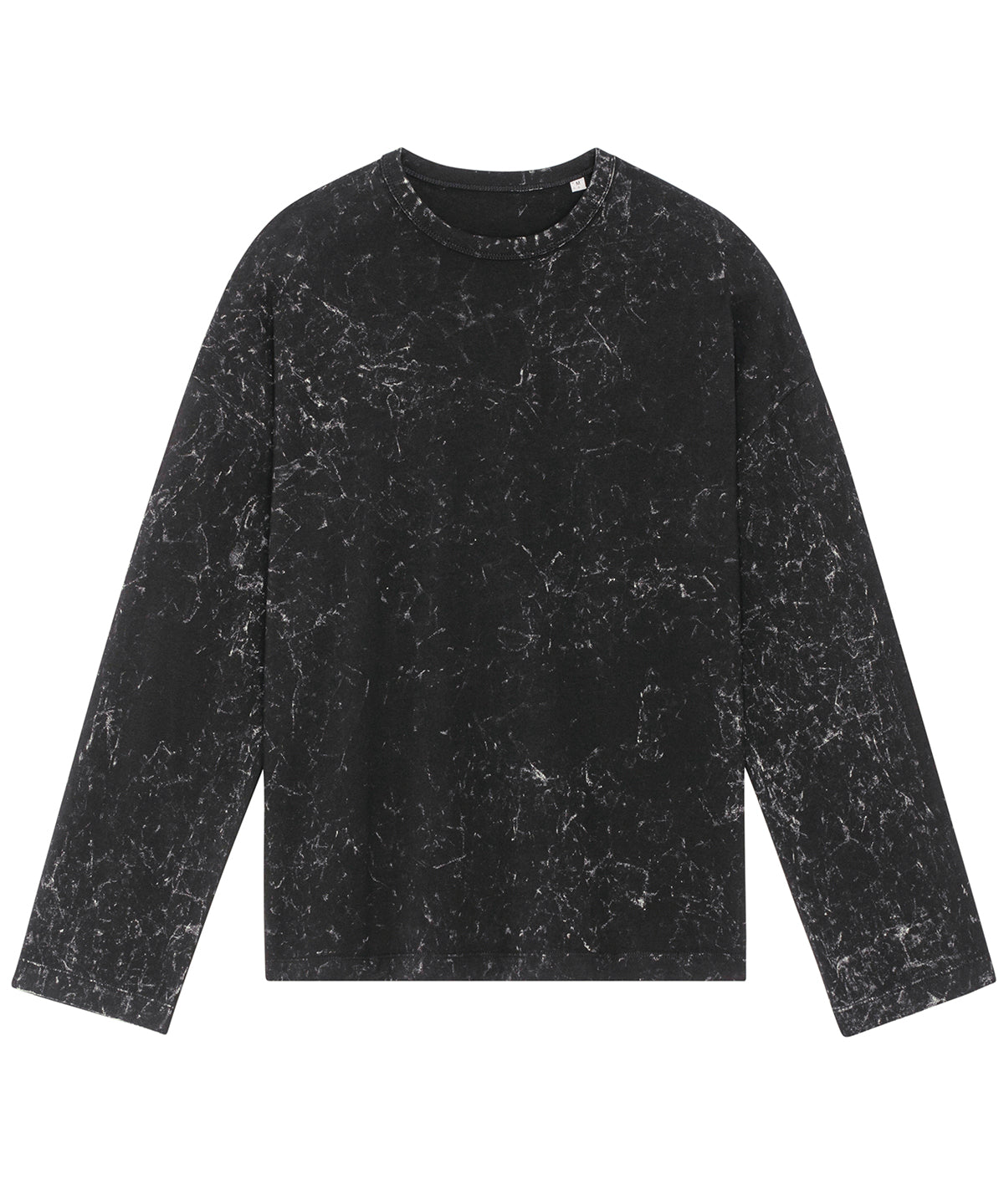 Stuttermabolir - Triber Splatter Oversized Long Sleeve T-shirt (STTU791)
