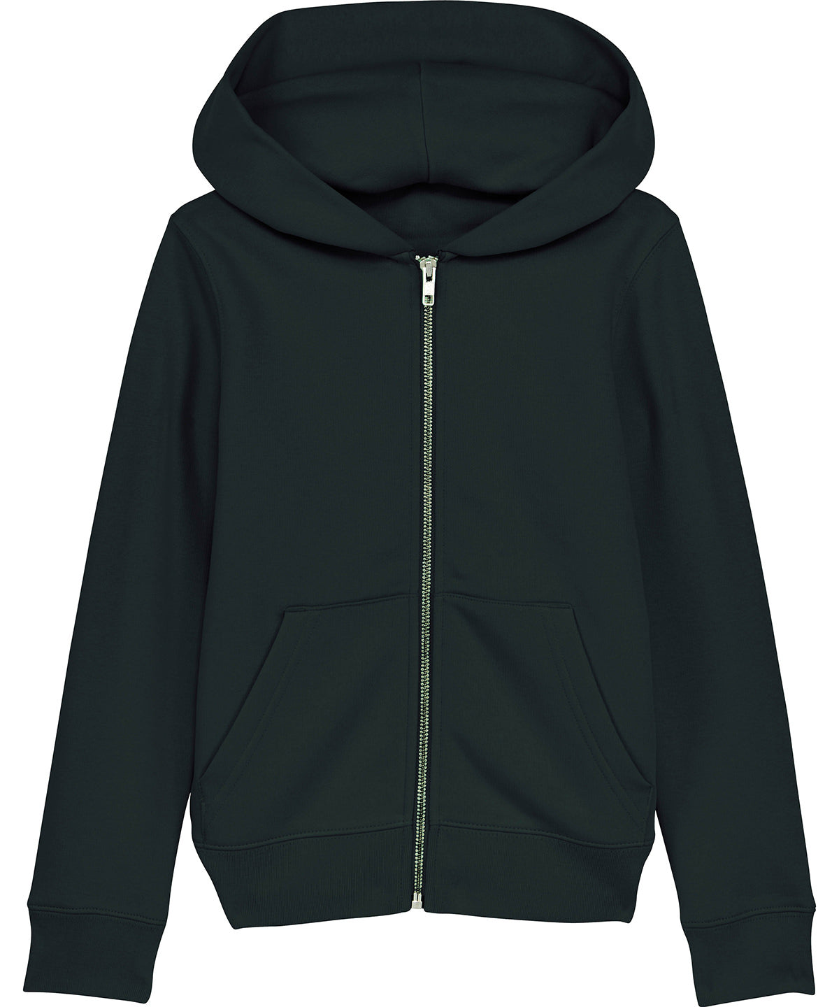 Hettupeysur - Mini Runner Kids Brushed Zip-through Sweatshirt (STSK912)