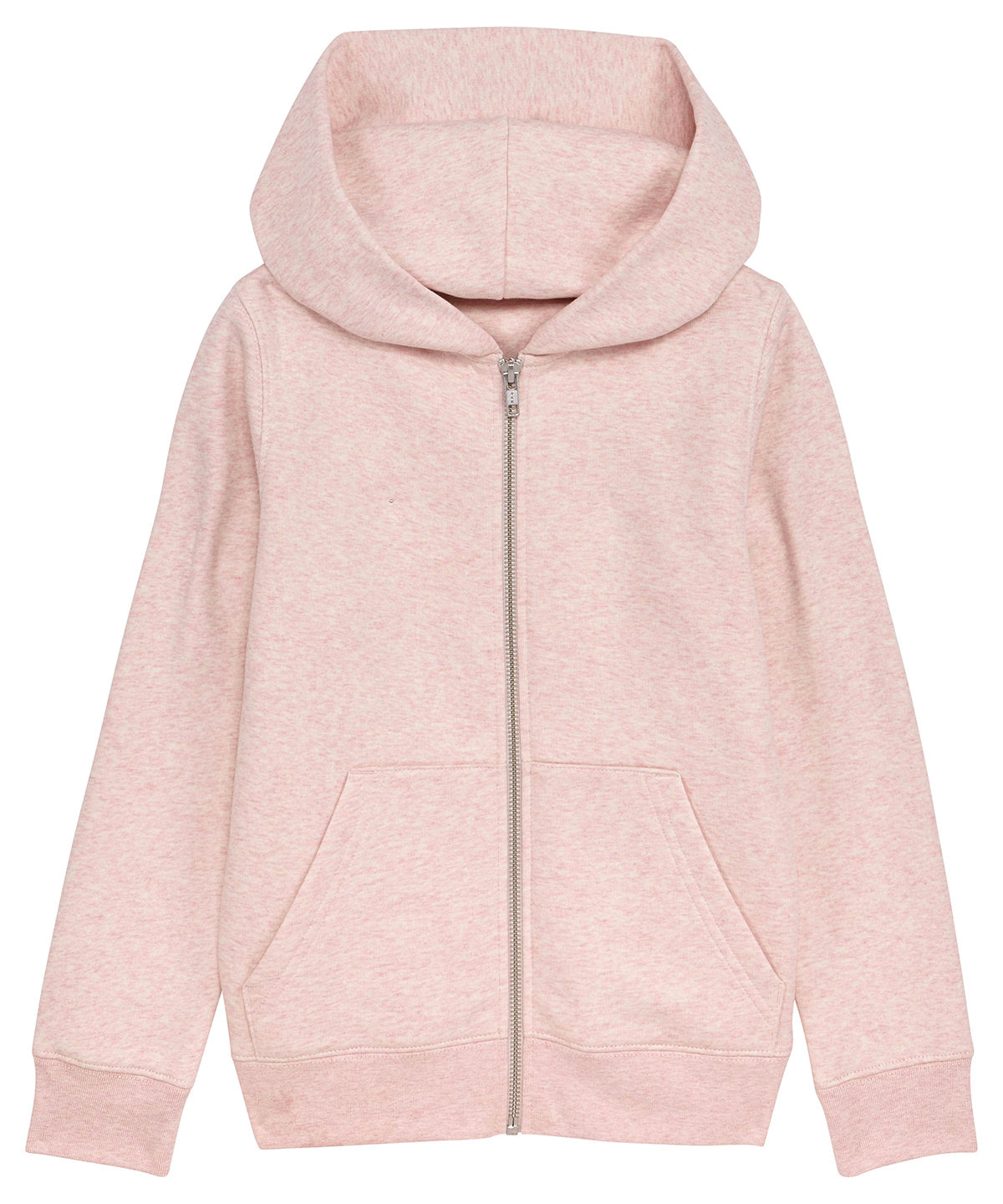 Hettupeysur - Mini Runner Kids Brushed Zip-through Sweatshirt (STSK912)