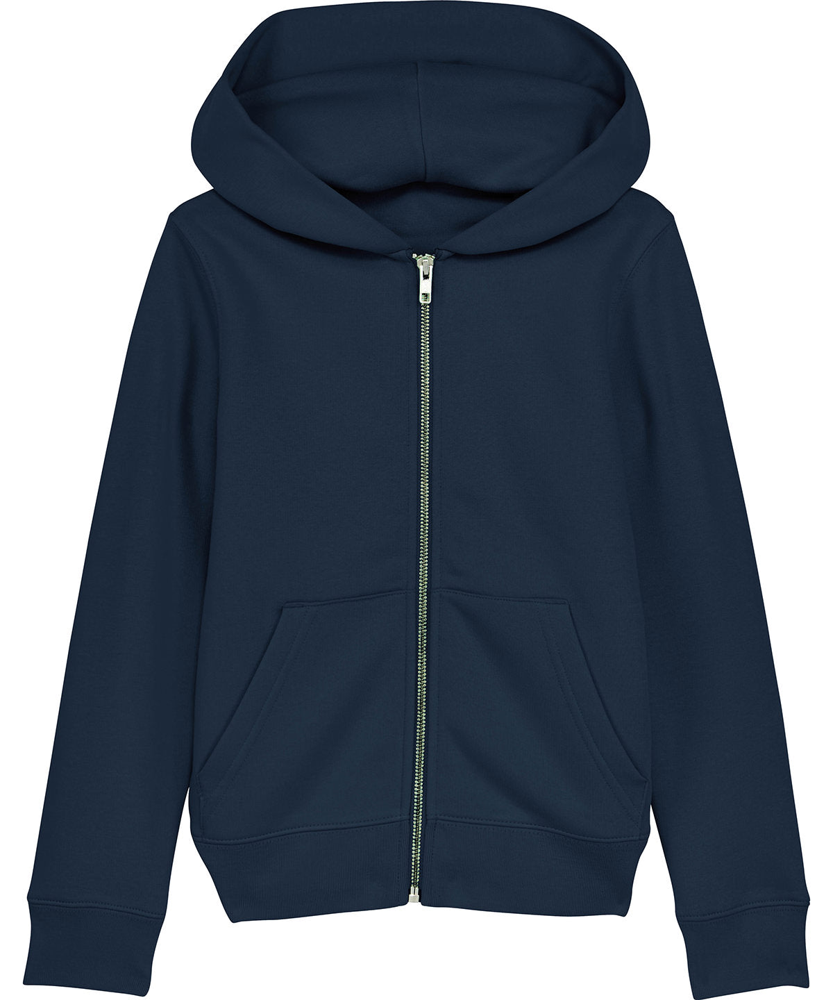 Hettupeysur - Mini Runner Kids Brushed Zip-through Sweatshirt (STSK912)
