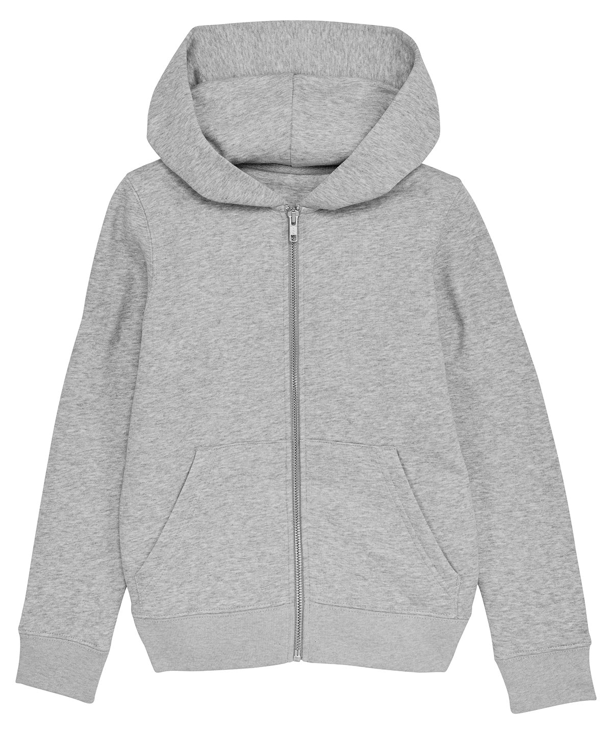 Hettupeysur - Mini Runner Kids Brushed Zip-through Sweatshirt (STSK912)