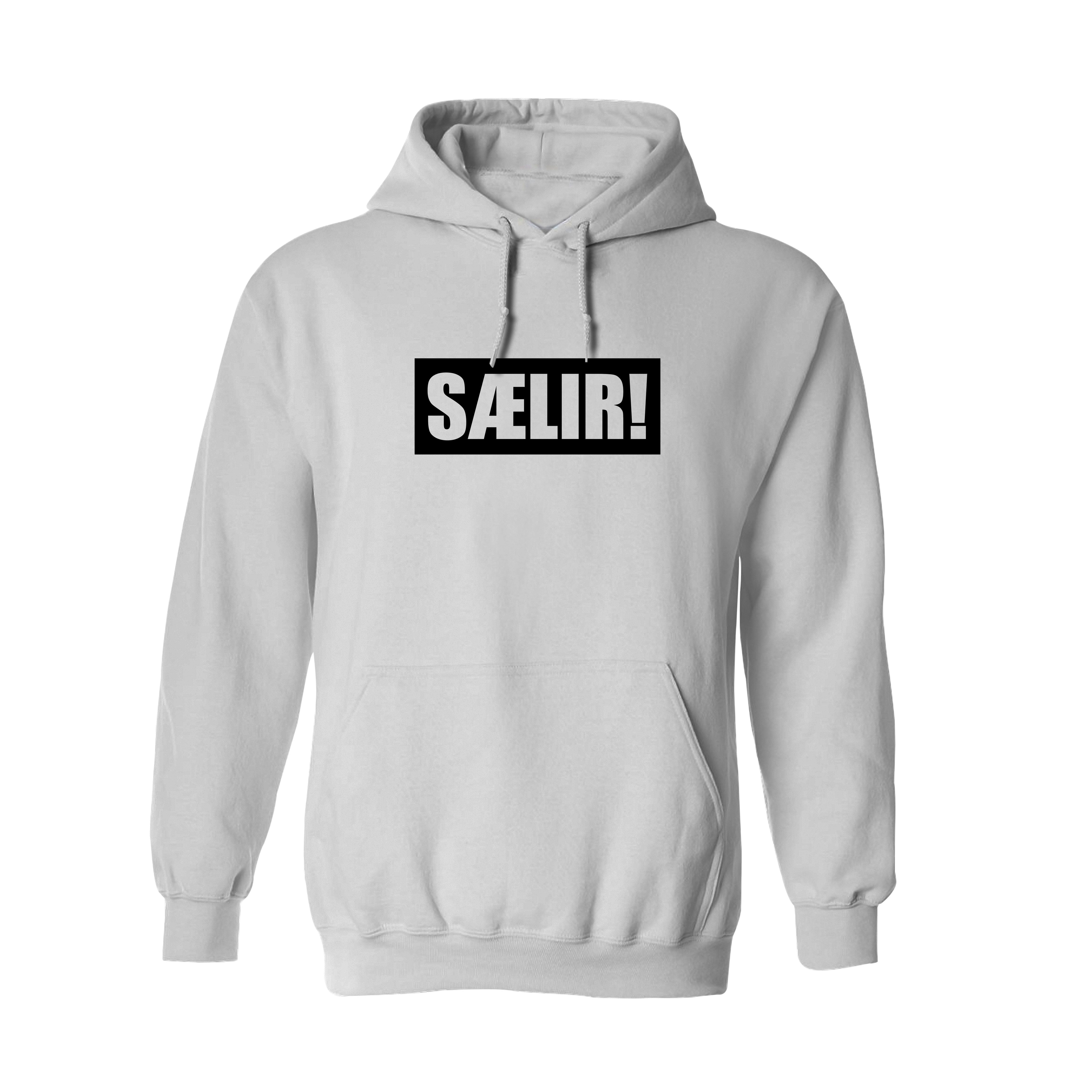 SÆLIR - Hettupeysa - Hvít