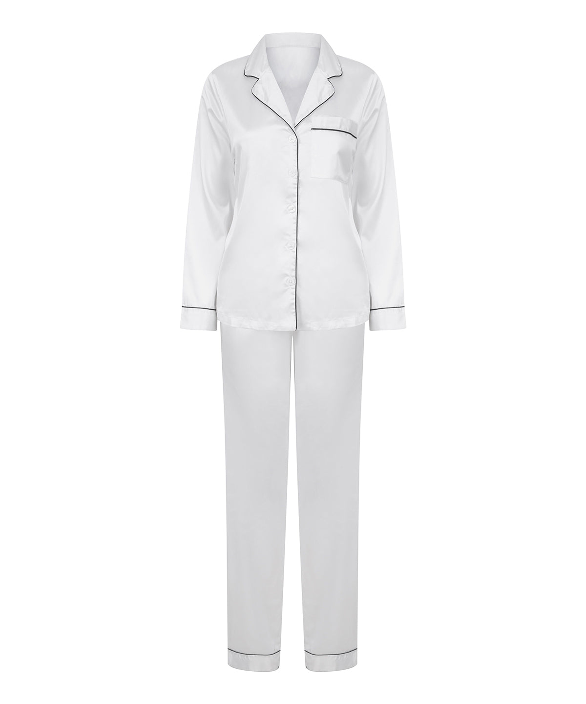 Náttföt - Women's Satin Long Pyjamas