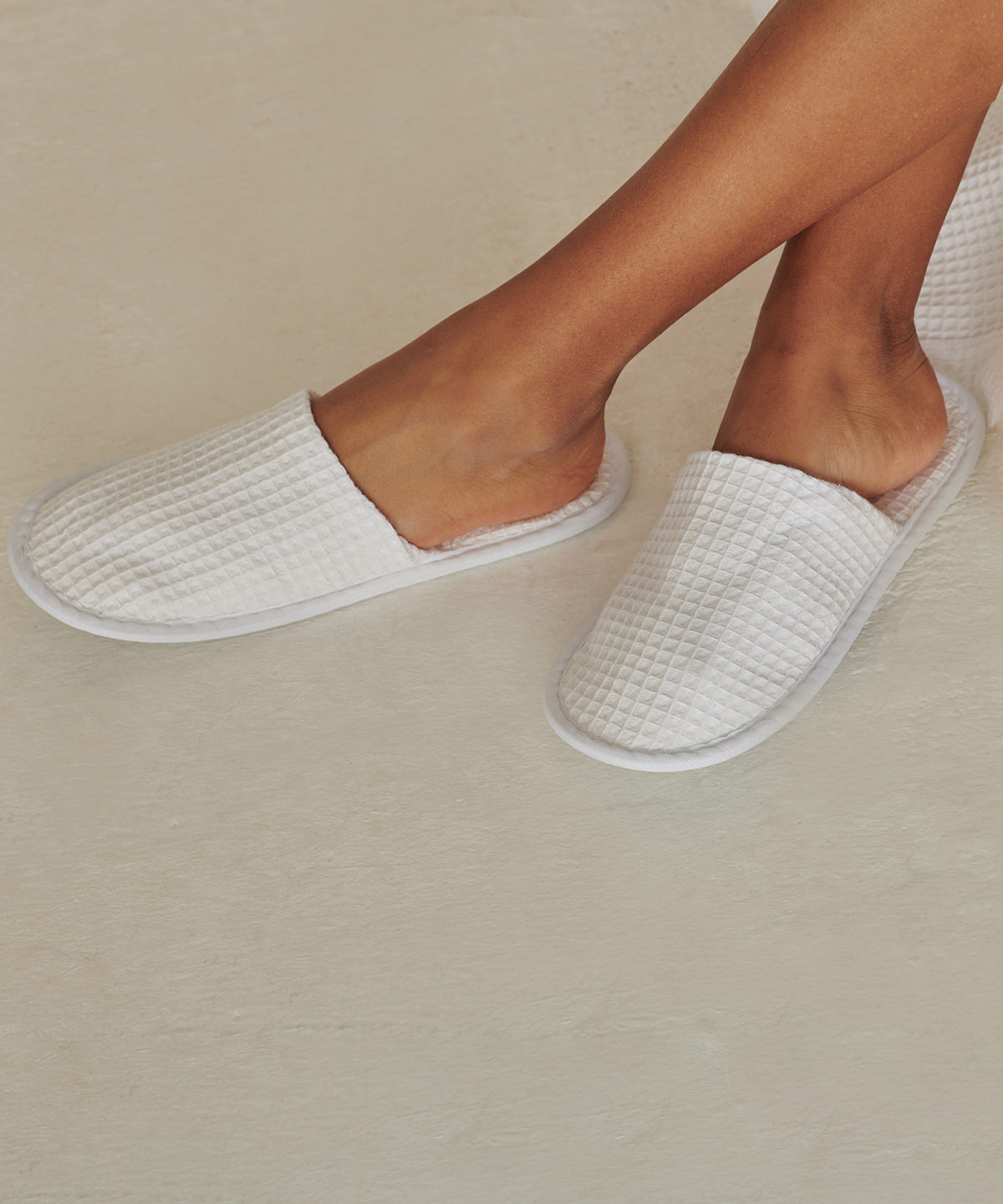 Inniskór - Waffle Mule Slippers