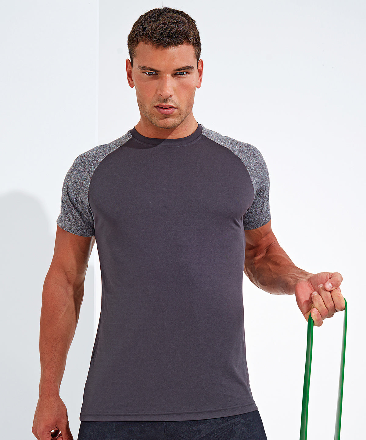 Stuttermabolir - TriDri® Contrast Sleeve Performance T-shirt
