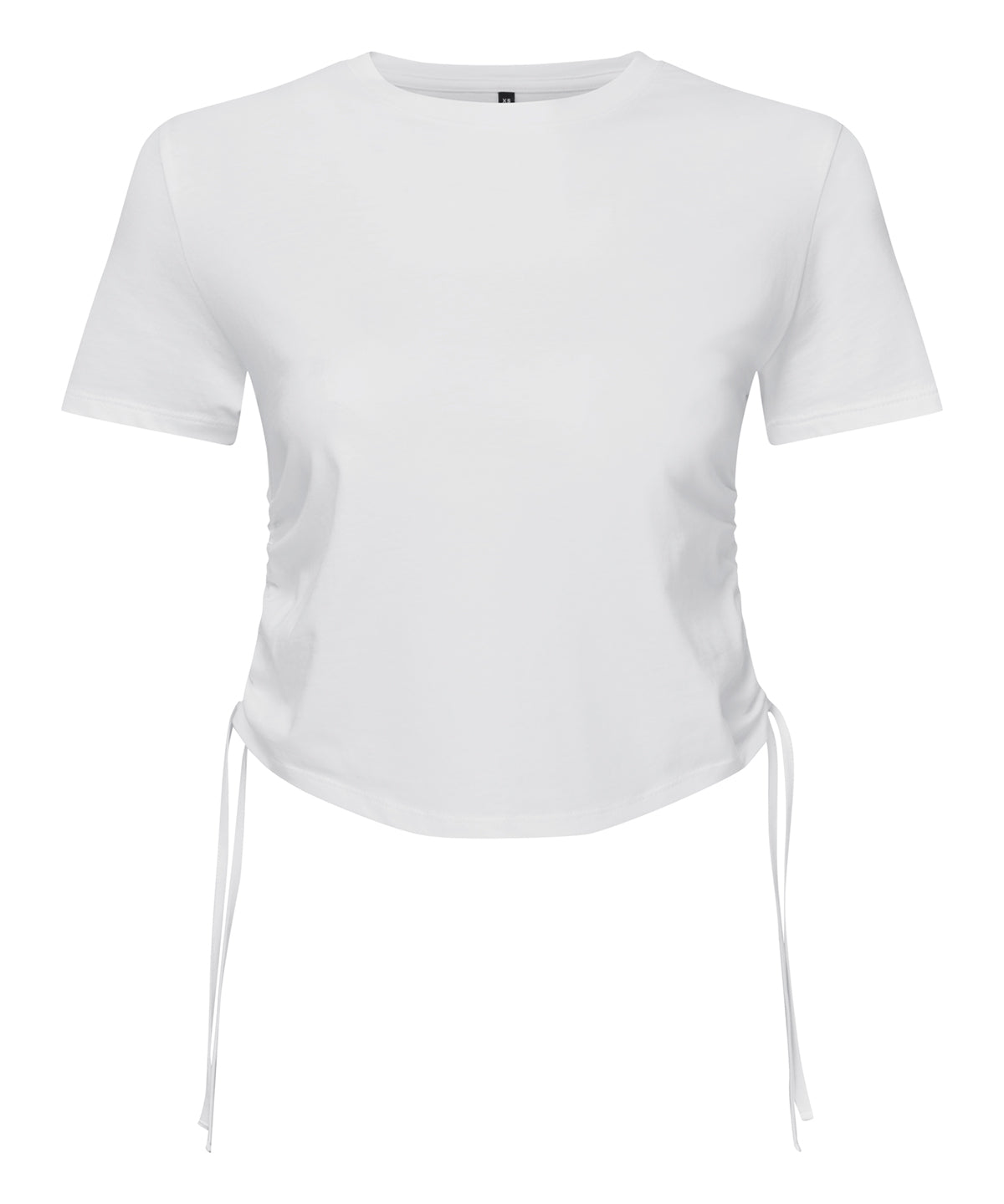Stuttermabolir - Women’s TriDri® Ruched Crop Top
