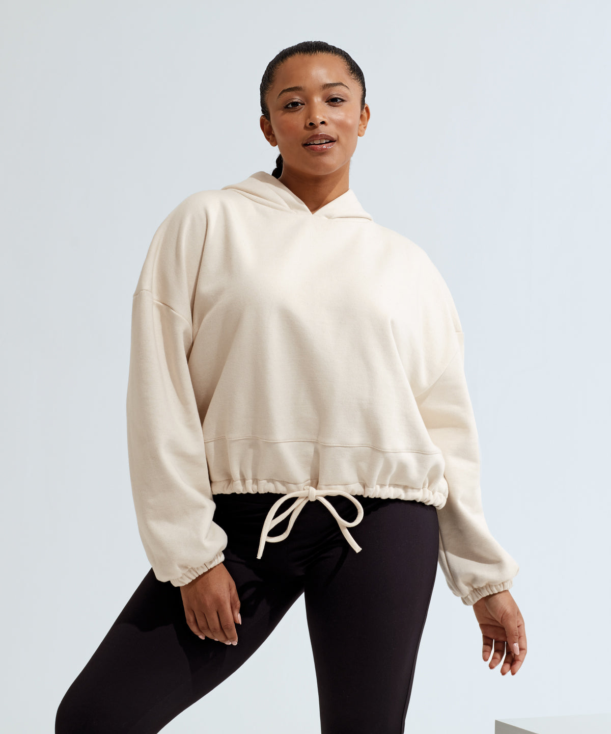 Hettupeysur - Women's TriDri® Cropped Oversize Hoodie
