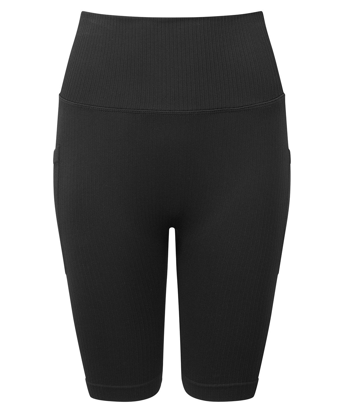 Stuttbuxur - Women’s TriDri® Ribbed Seamless '3D Fit' Cycle Shorts