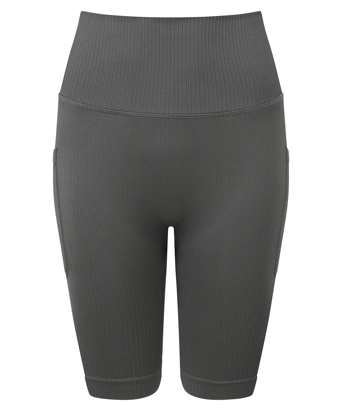 Stuttbuxur - Women’s TriDri® Ribbed Seamless '3D Fit' Cycle Shorts