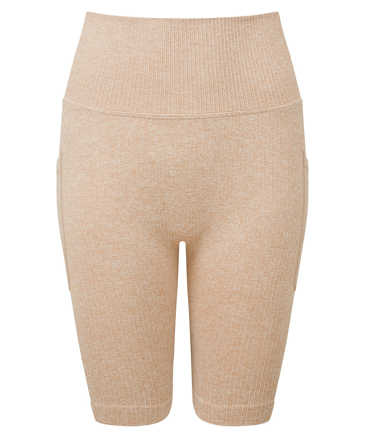 Stuttbuxur - Women’s TriDri® Ribbed Seamless '3D Fit' Cycle Shorts