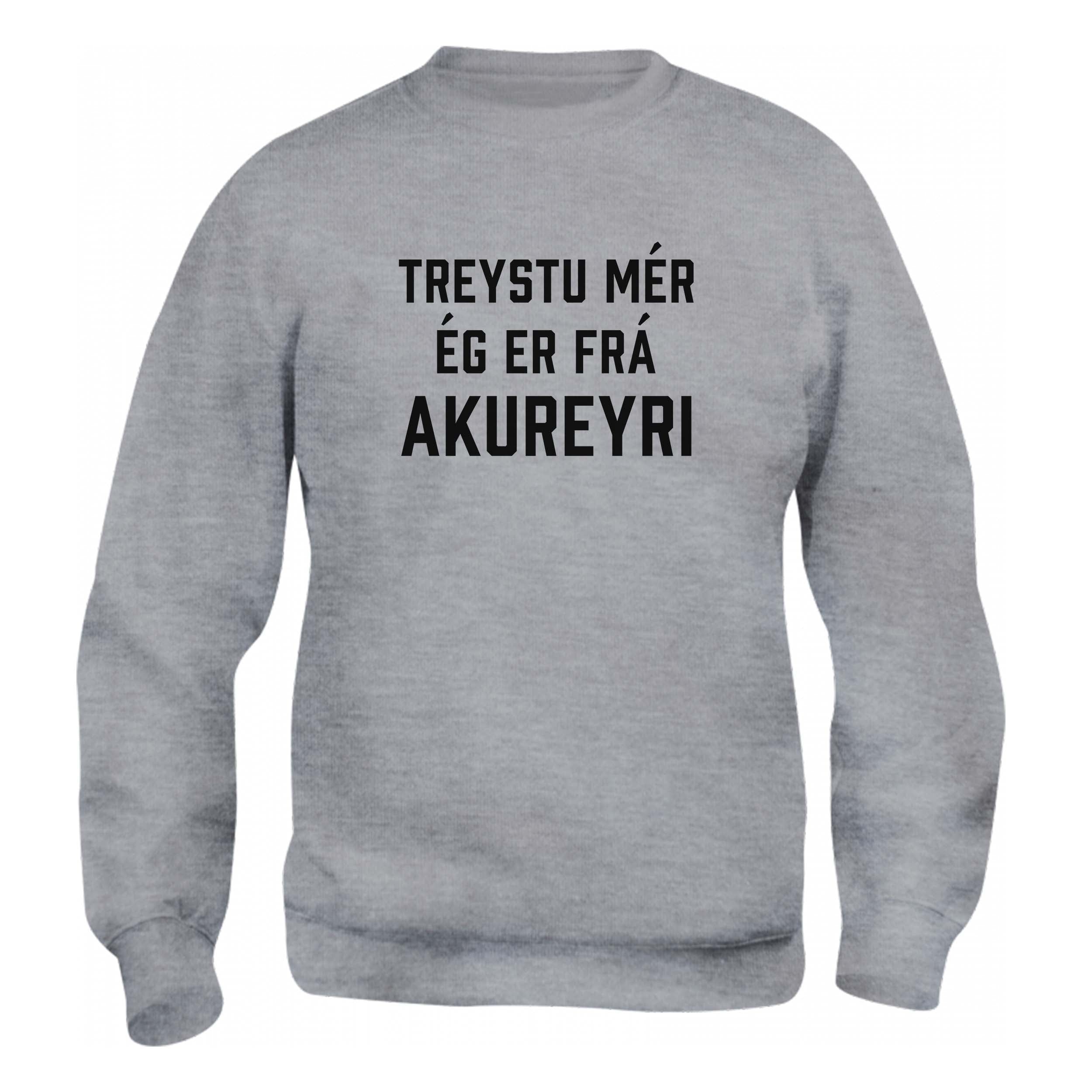 TREYSTU MÉR ÉG ER FRÁ AKUREYRI - Peysa - Grá