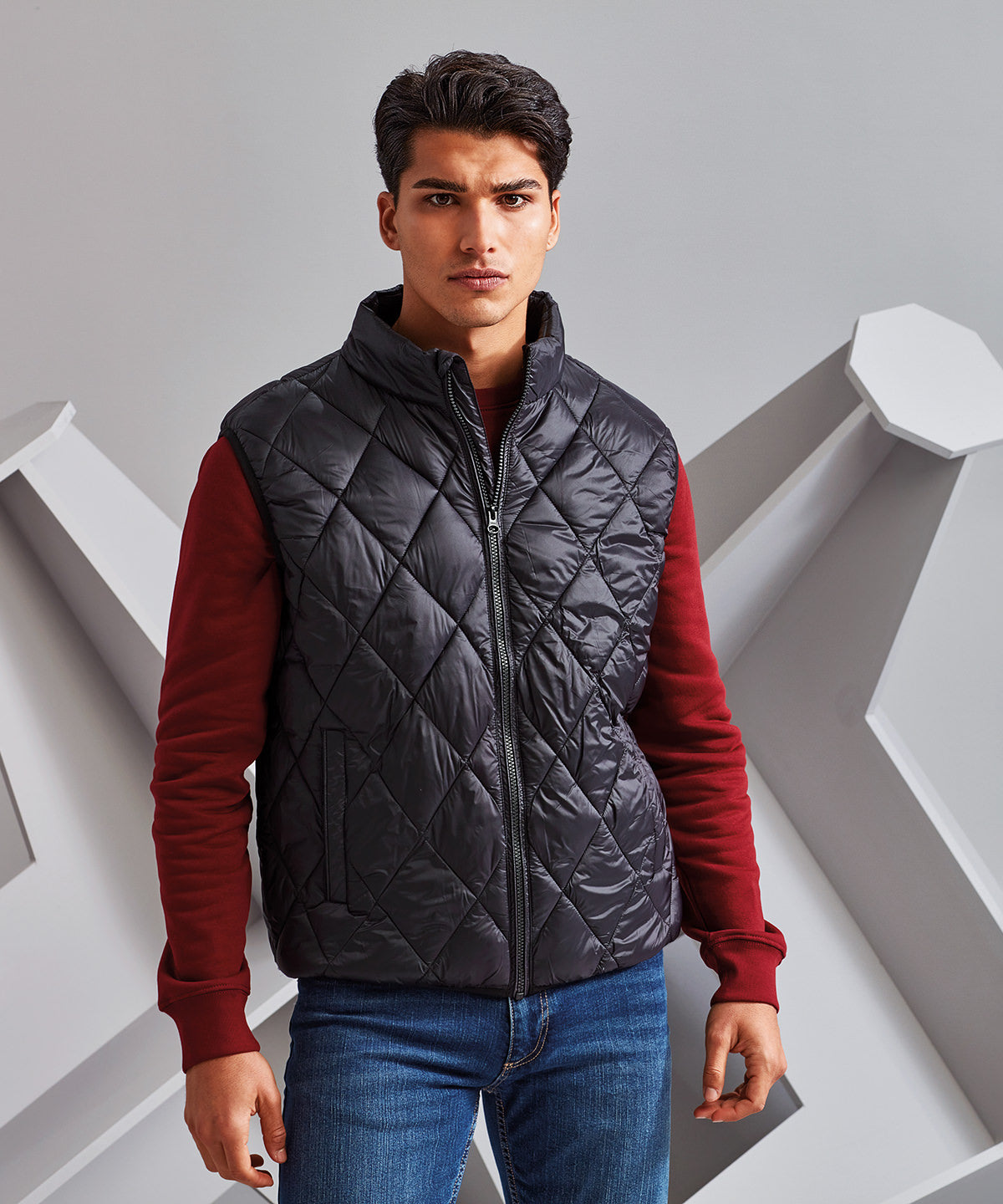 Vesti - Diamond Pane Padded Gilet